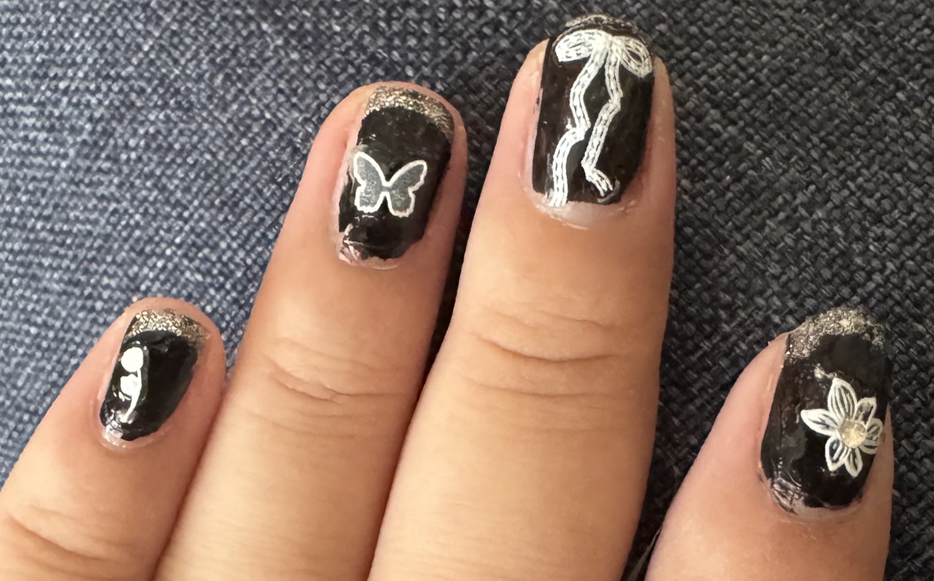 ネイルホリック アートネイル SV018A/ネイルホリック/マニキュアを使ったクチコミ（1枚目）