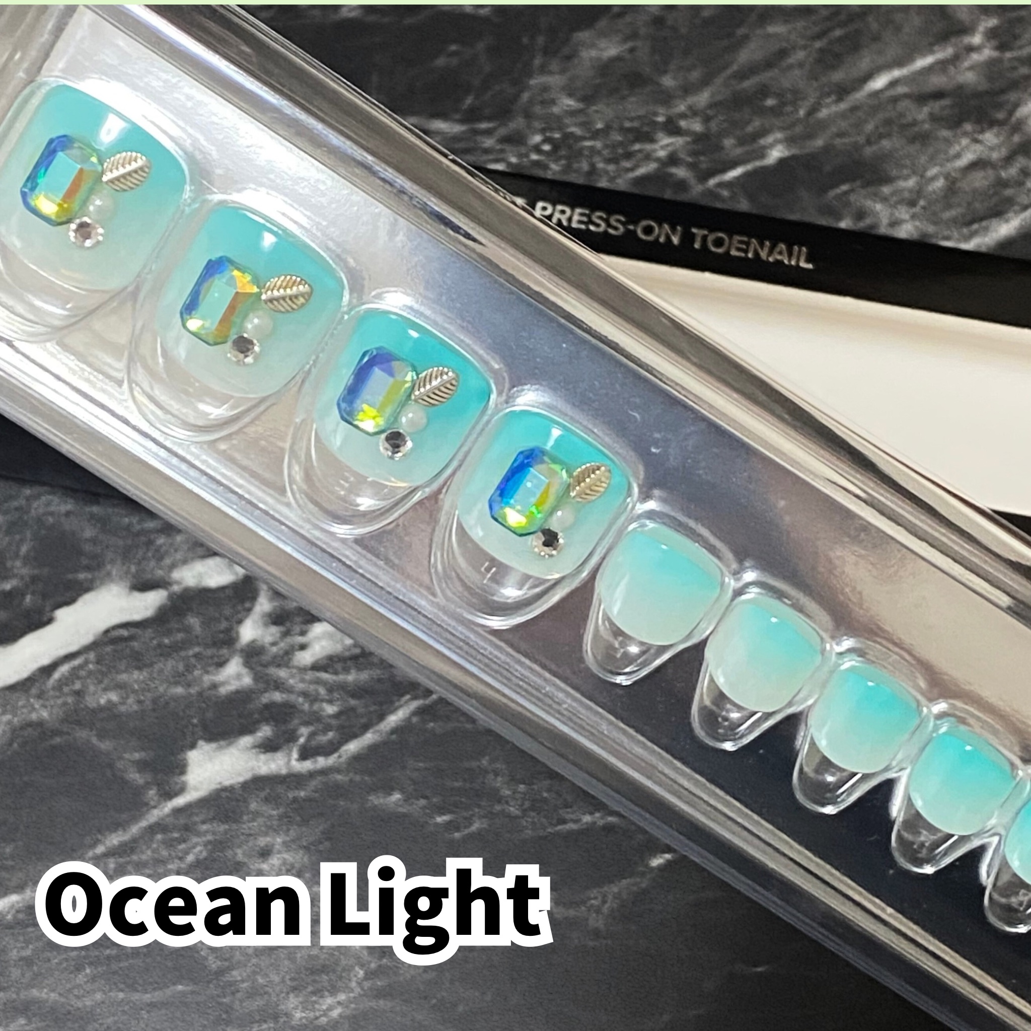 フットネイルチップ/FINGER SUIT/ネイルチップ・パーツを使ったクチコミ（3枚目）