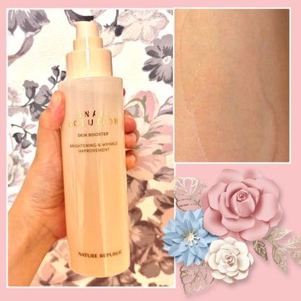 スネイルソリューション スキンブースター(R)/ネイチャーリパブリック/ブースター・導入液を使ったクチコミ(2枚目)