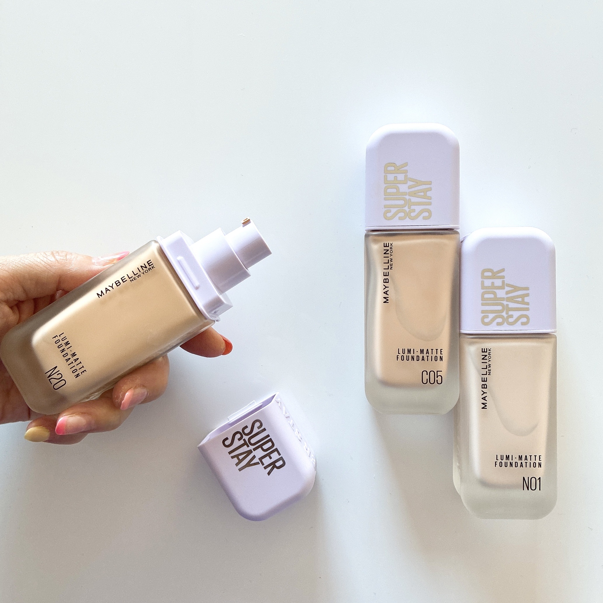 SPステイ ルミマット リキッド ファンデーション/MAYBELLINE NEW YORK/リキッドファンデーションを使ったクチコミ（3枚目）