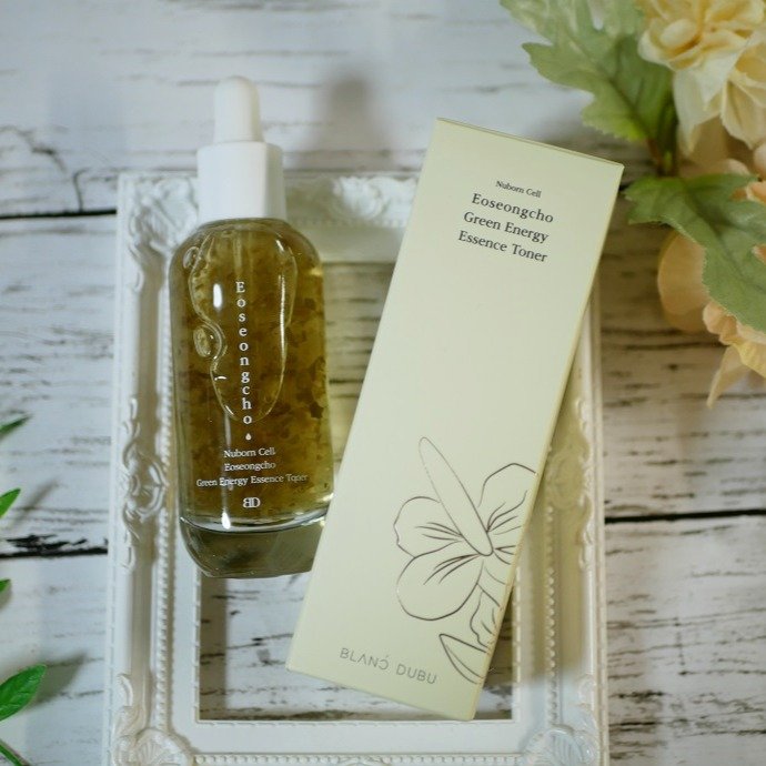 [ブランドゥブ] ヌボンセル ドクダミグリーンエナジーエッセンストナー/BLANC DUBU/化粧水を使ったクチコミ（2枚目）