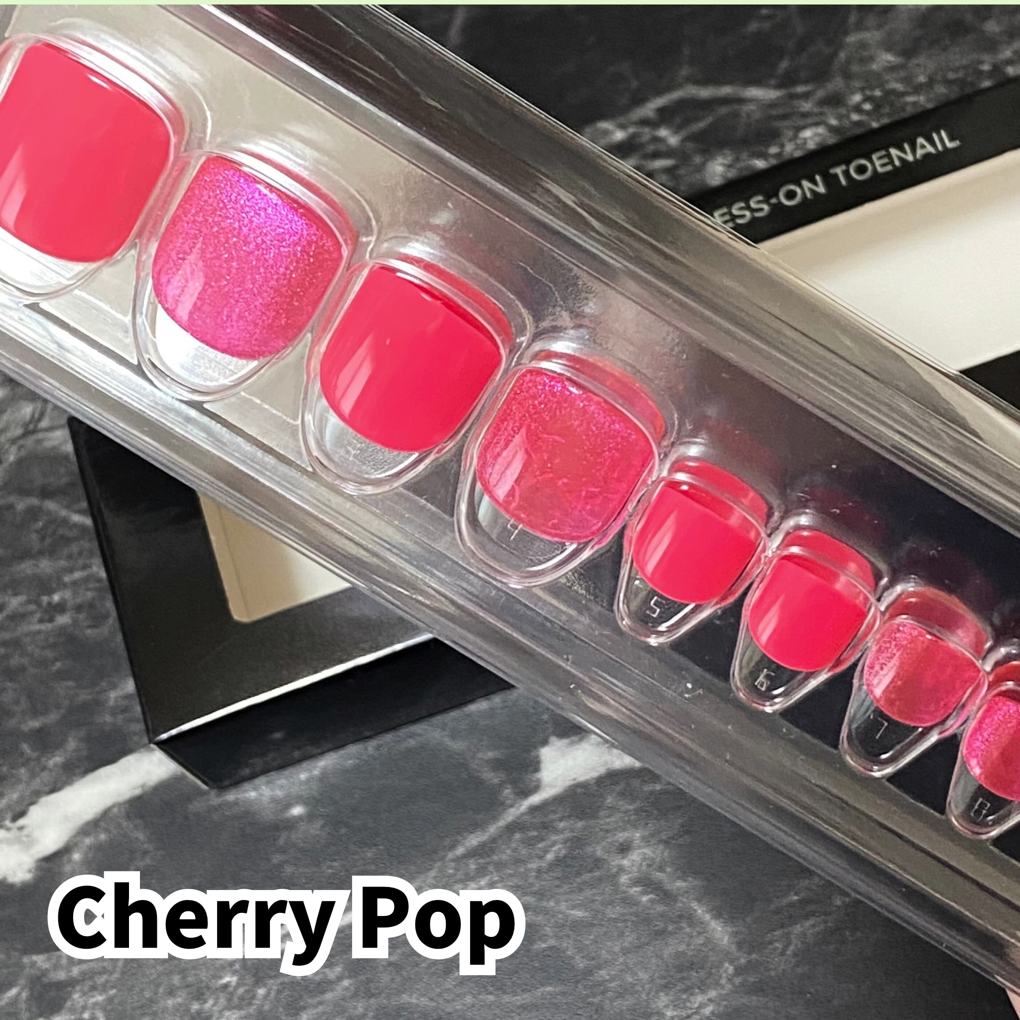 フットネイルチップ/FINGER SUIT/ネイルチップ・パーツを使ったクチコミ（2枚目）