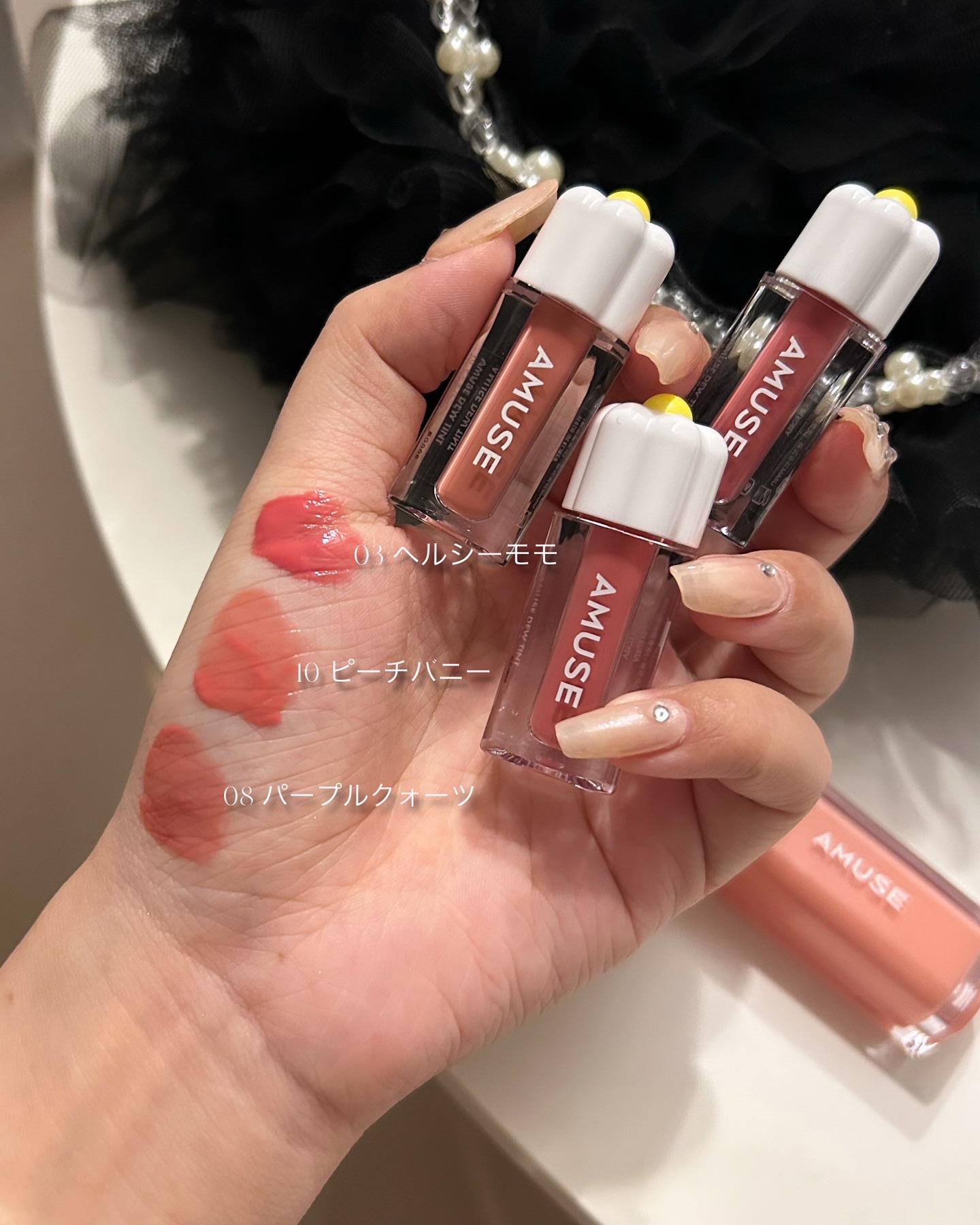 デューティント/AMUSE/リップティントを使ったクチコミ（3枚目）