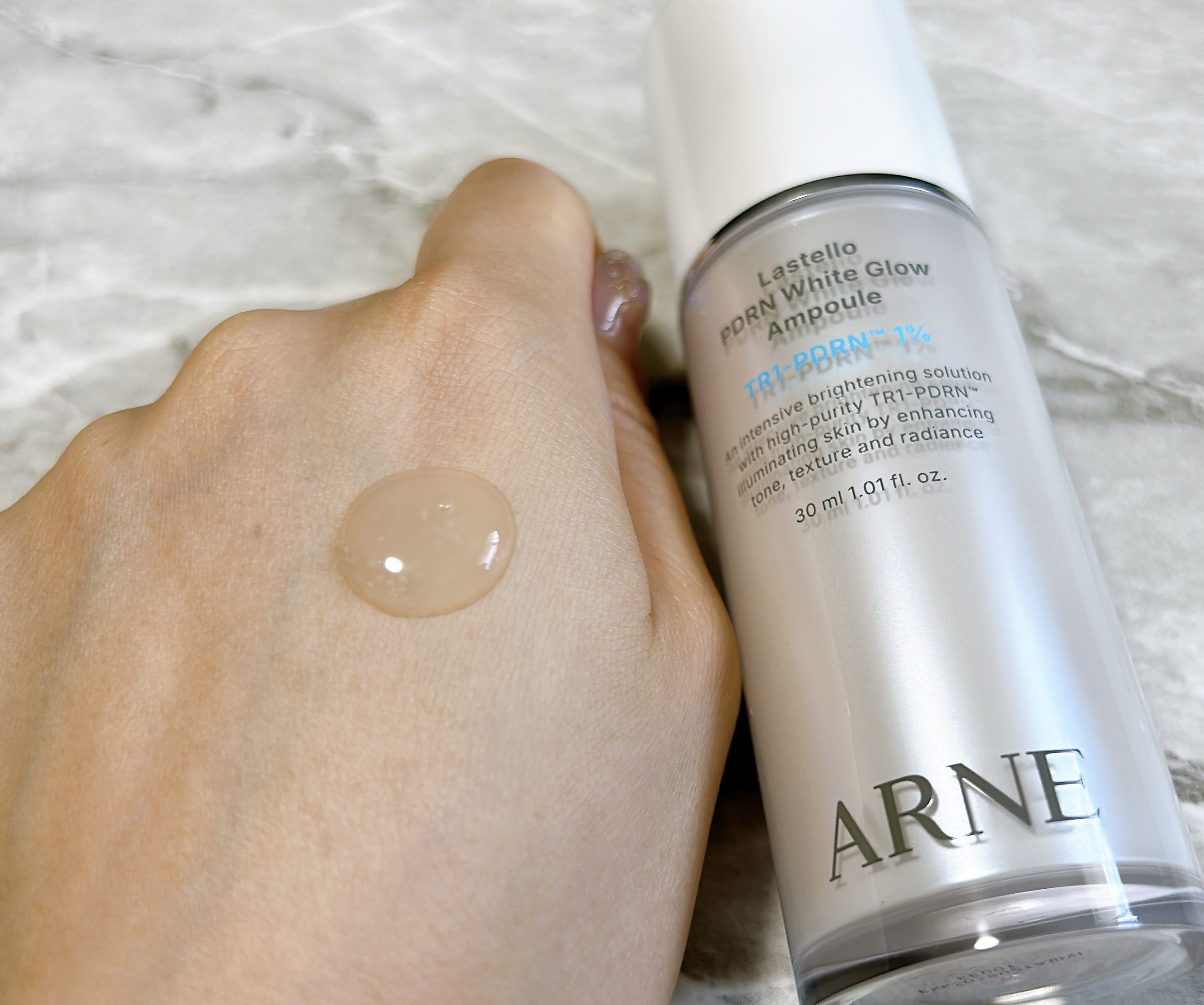 ラステロPDRNホワイトグローアンプル/ARNE/美容液を使ったクチコミ（3枚目）