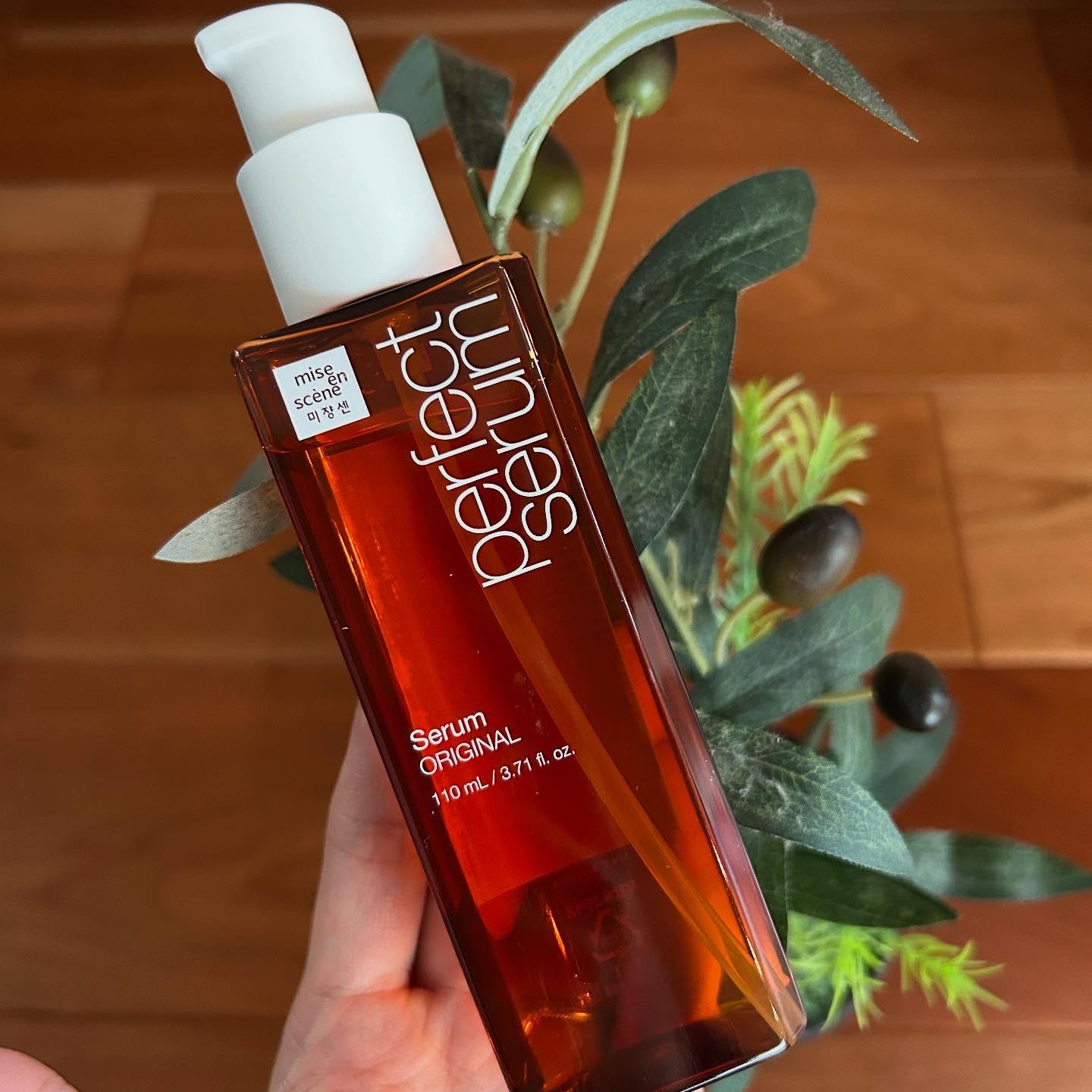  パーフェクトセラム オリジナルセラム/miseenscene/アウトバストリートメントを使ったクチコミ（1枚目）