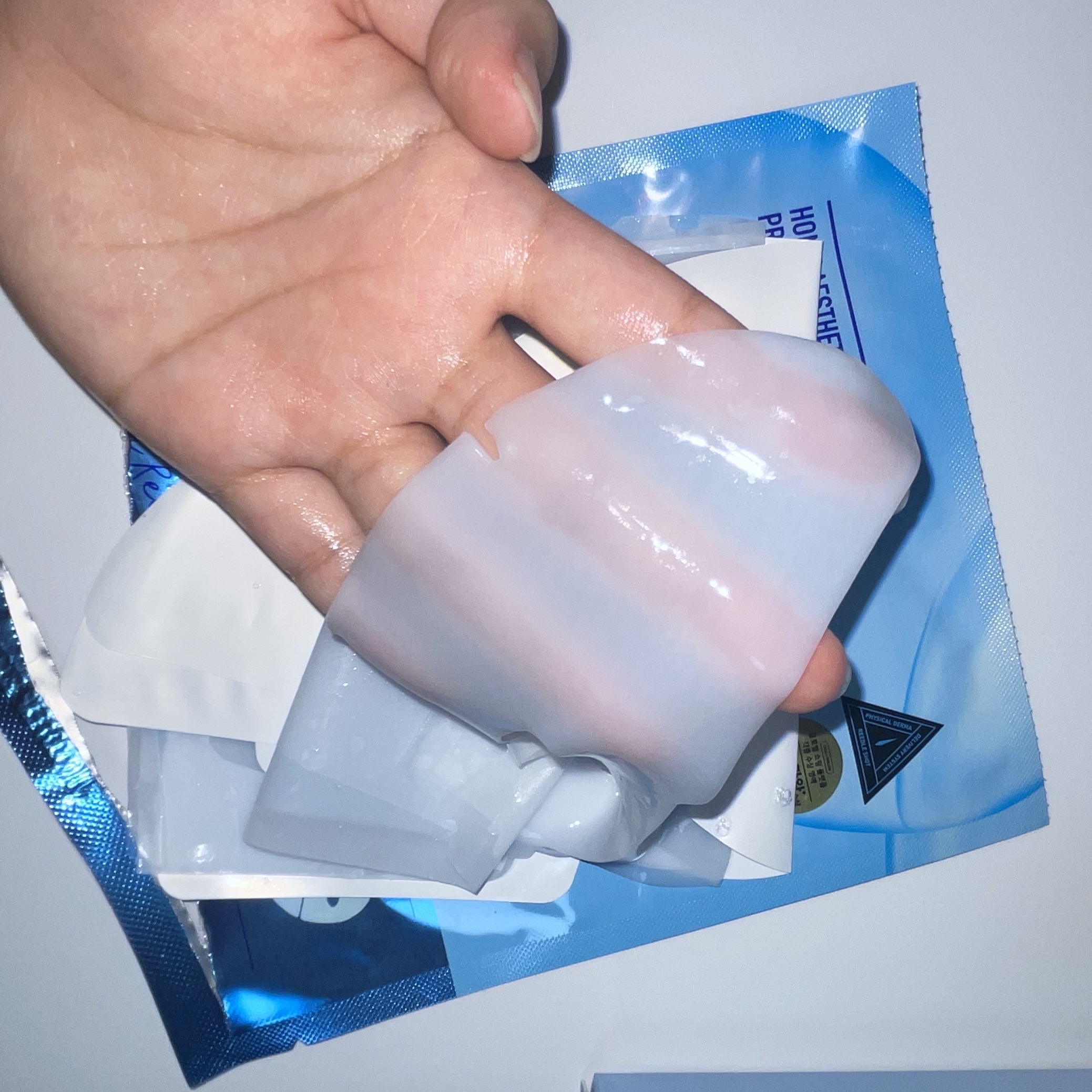 ハイドロップリードルS 100hL 2ステップハイドロゲルマスク/VT/シートマスク・パックを使ったクチコミ（3枚目）