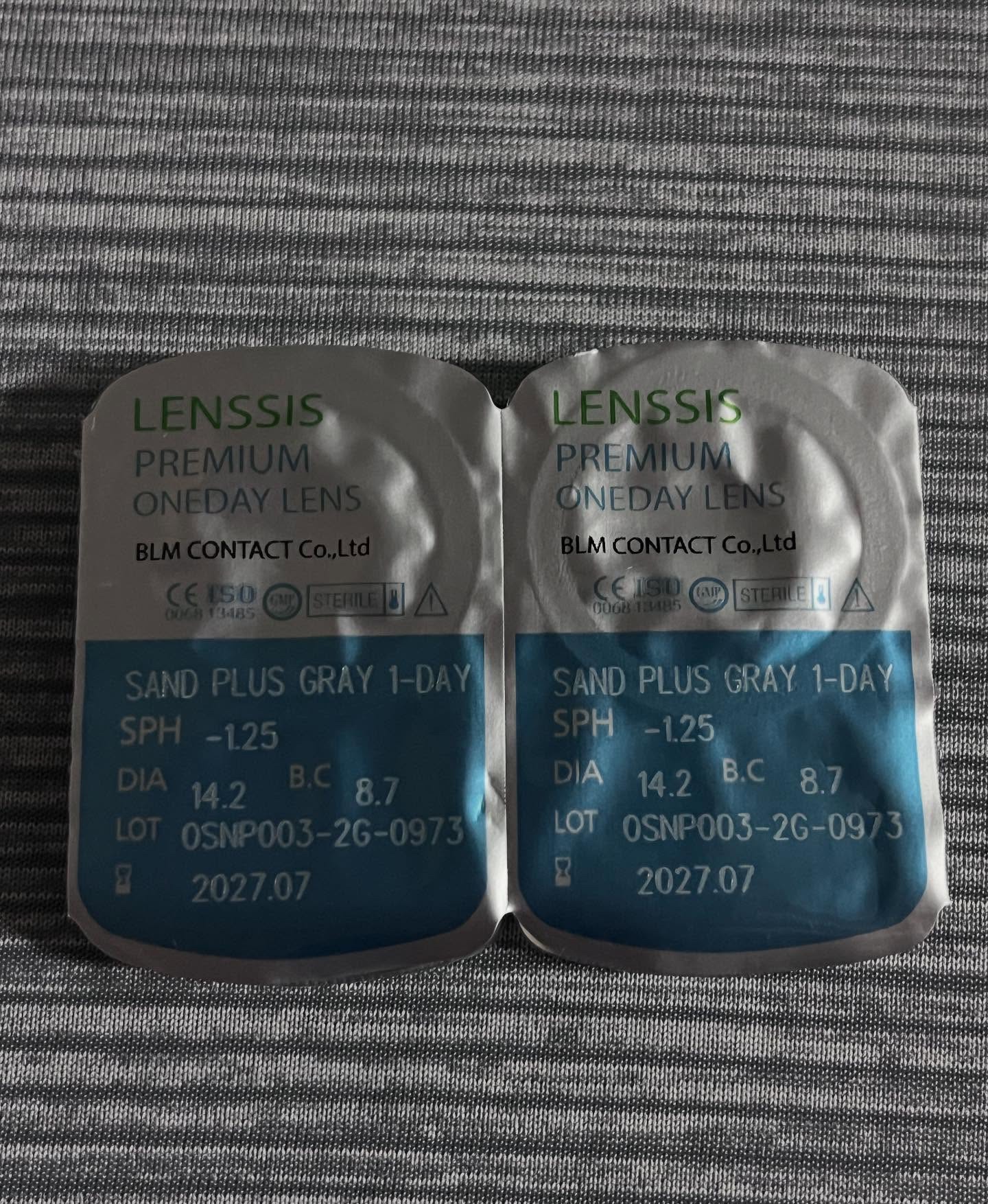 サンドシリーズ/LENSSIS/カラーコンタクトレンズを使ったクチコミ（1枚目）