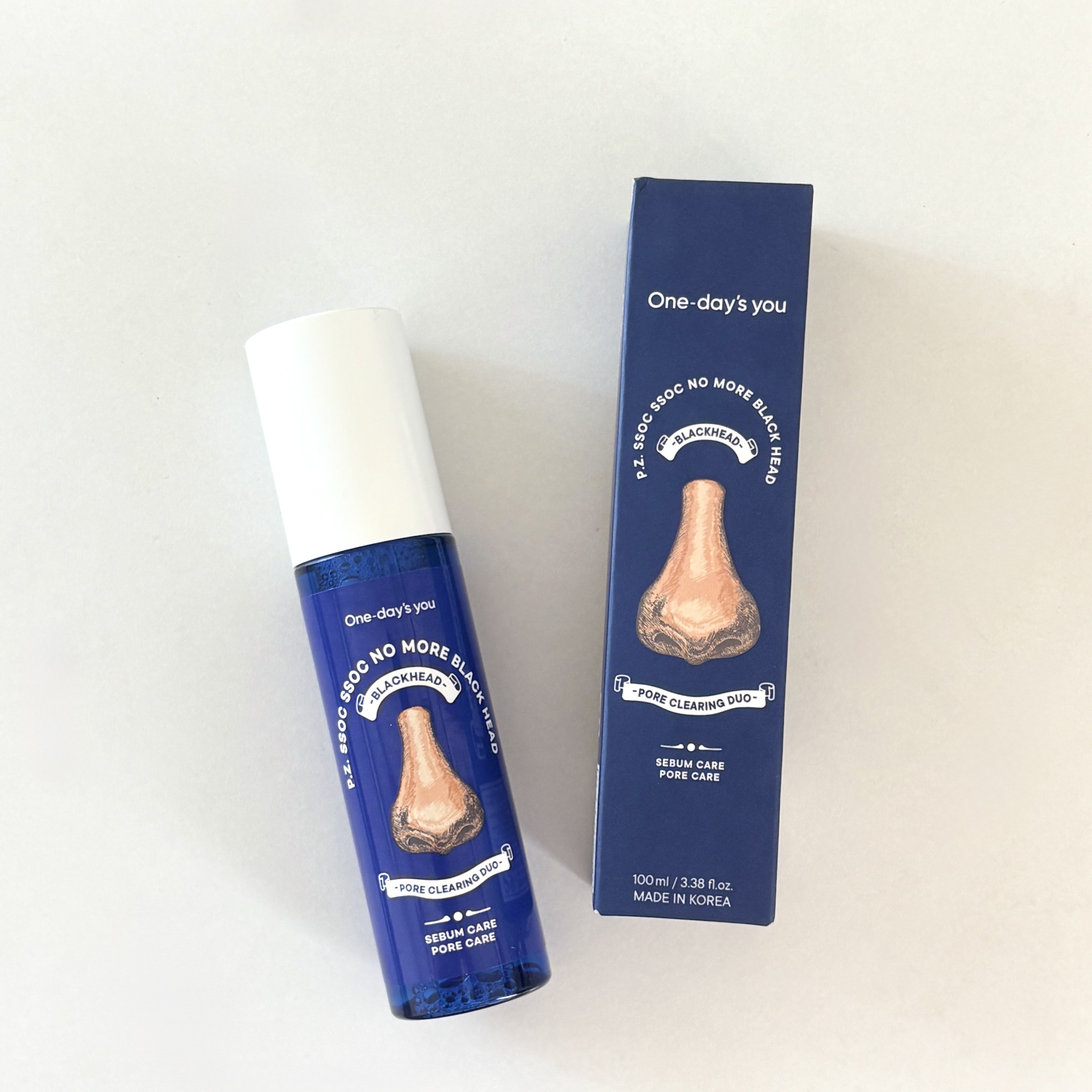 ノーモアブラックヘッド+専用デュアルコットンセット/One-day's you/スクラブ・ゴマージュを使ったクチコミ（2枚目）