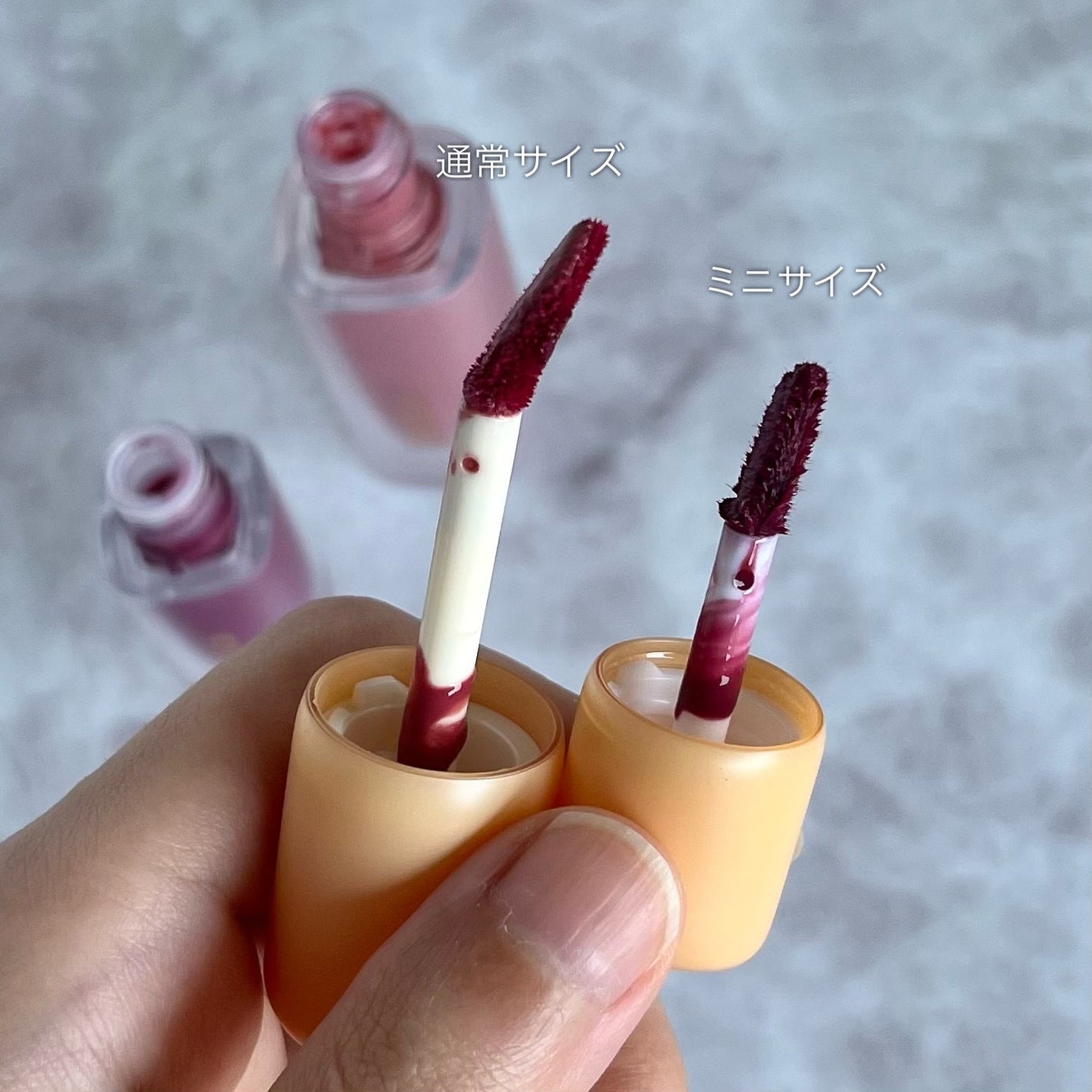 フルーティーグラムティント/Laka/リップティントを使ったクチコミ(6枚目)