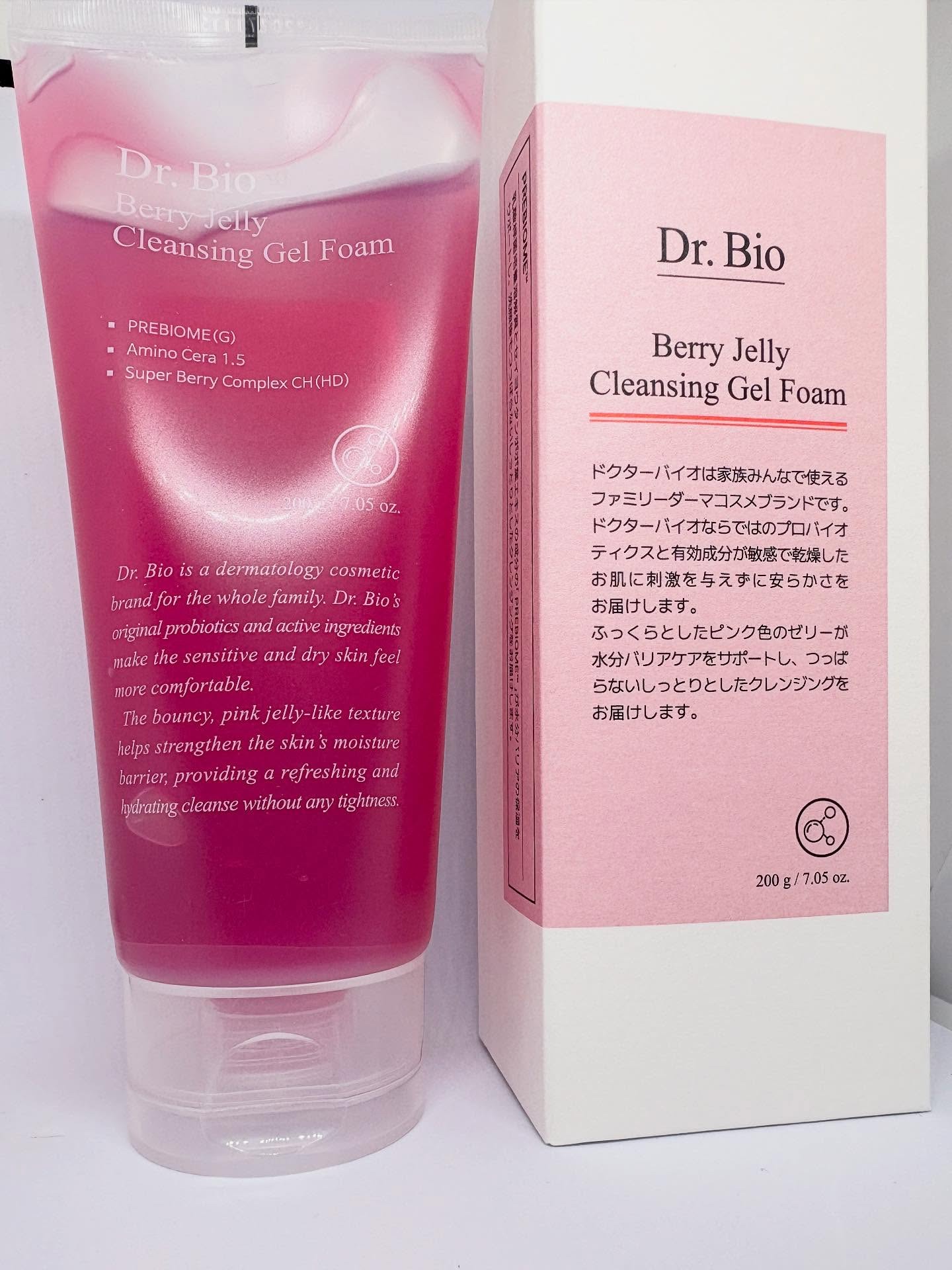 ベリーゼリークレンジングジェルフォーム/Dr.Bio/クレンジングジェルを使ったクチコミ（1枚目）