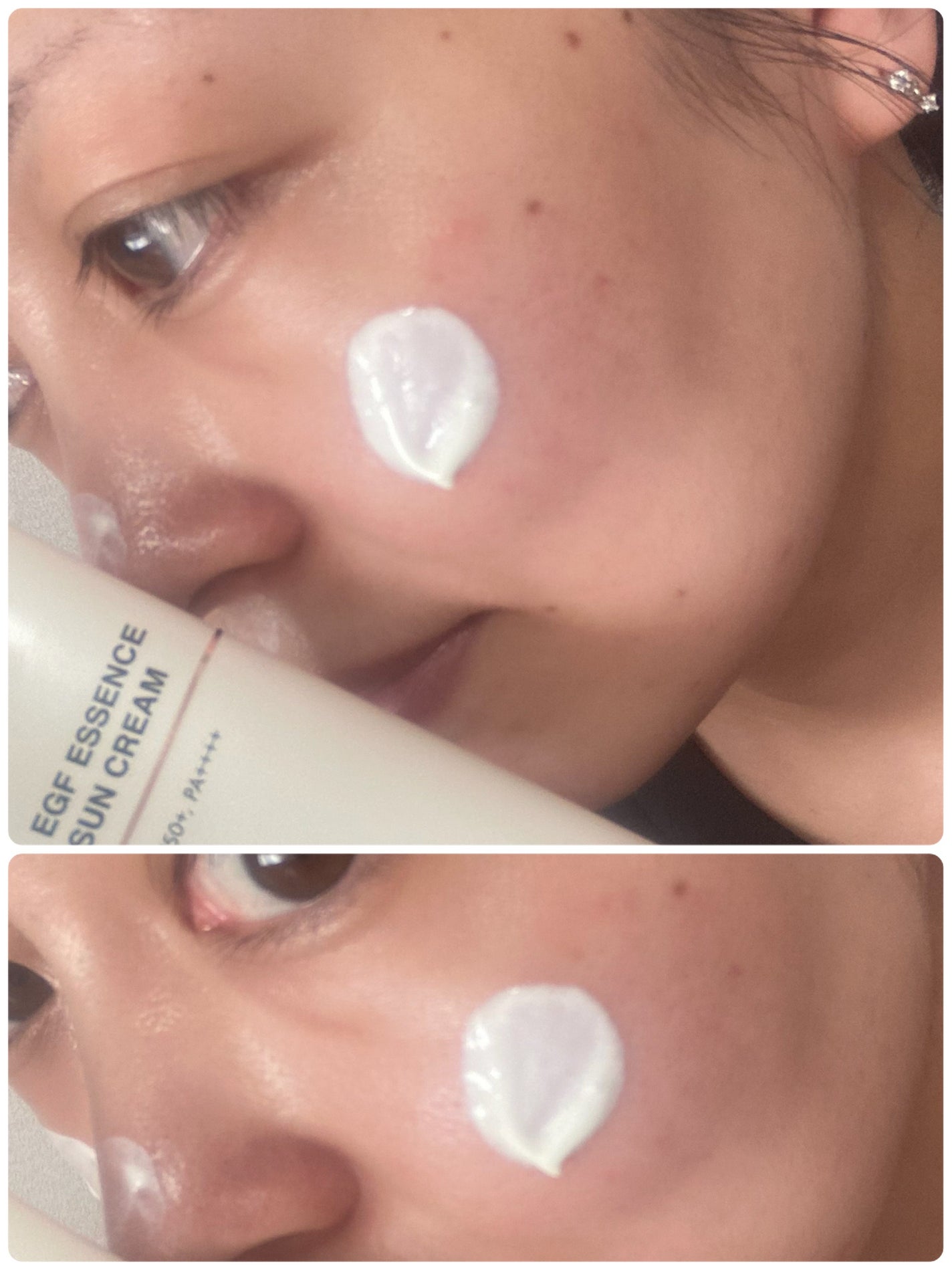 EGFクリーム/BY ECOM/フェイスクリームを使ったクチコミ(3枚目)