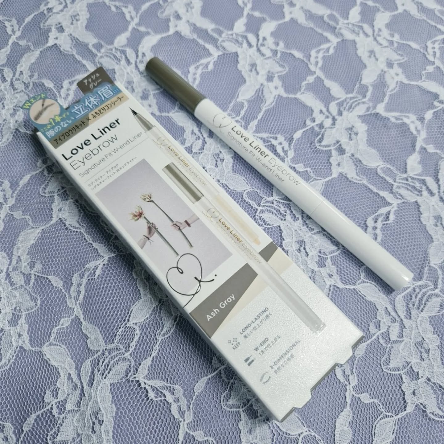 ラブ・ライナー シグネチャーフィットWエンドライナー＜アイブロウ＞/ラブ・ライナー/リキッドアイブロウを使ったクチコミ（3枚目）