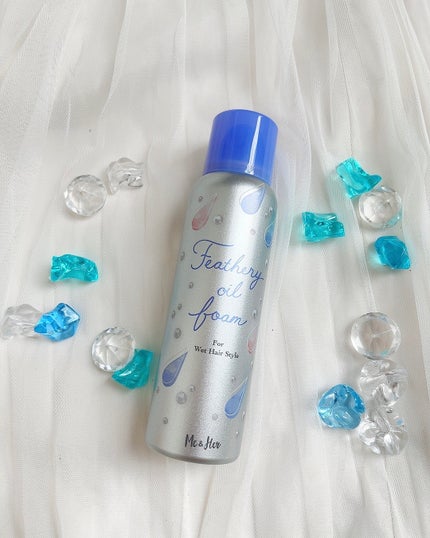 ミーアンドハー フェザリーオイルフォーム /Me&Her/ヘアムースを使ったクチコミ(5枚目)