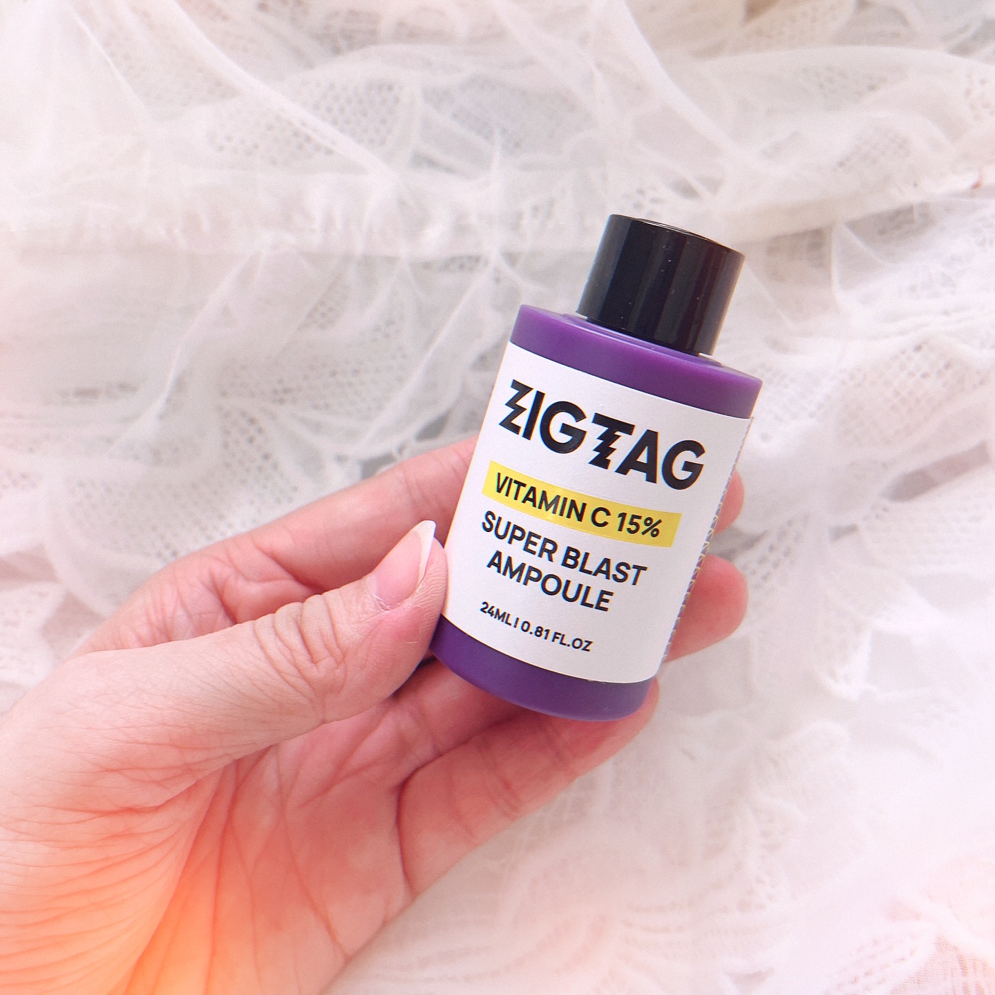 ビタミンC15%スーパーブラストアンプル/ZIGTAG/美容液を使ったクチコミ（3枚目）