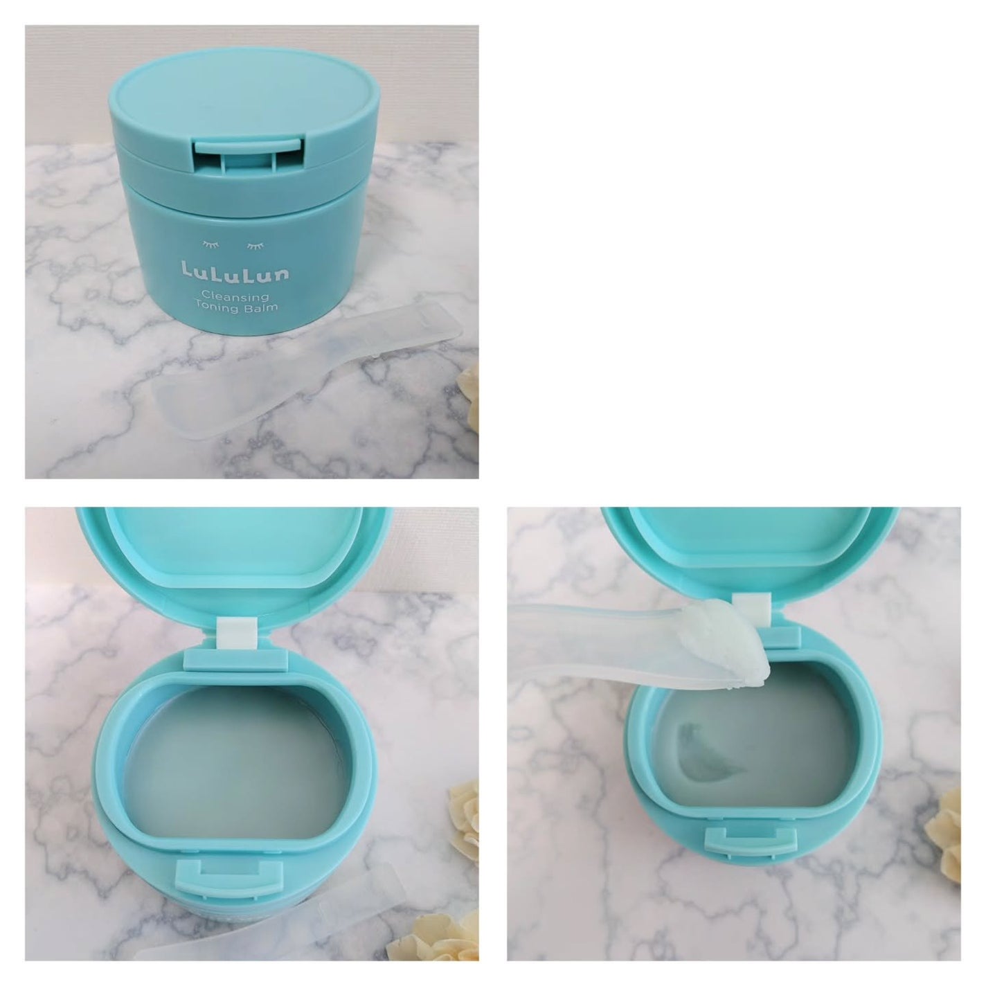 ルルルンクレンジング トーニングバーム MILD BLUE/ルルルン/クレンジングバームを使ったクチコミ(2枚目)