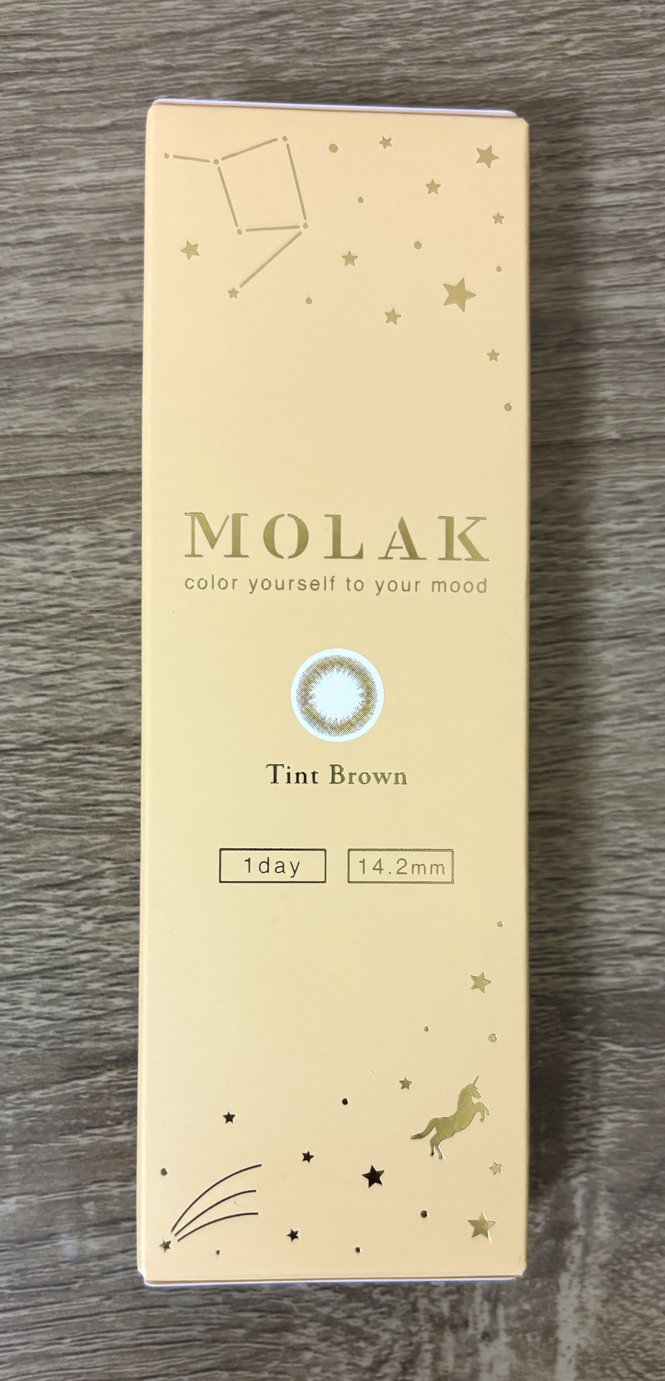 MOLAK 1day ティントブラウン/MOLAK/ワンデー（１DAY）カラコンを使ったクチコミ（1枚目）