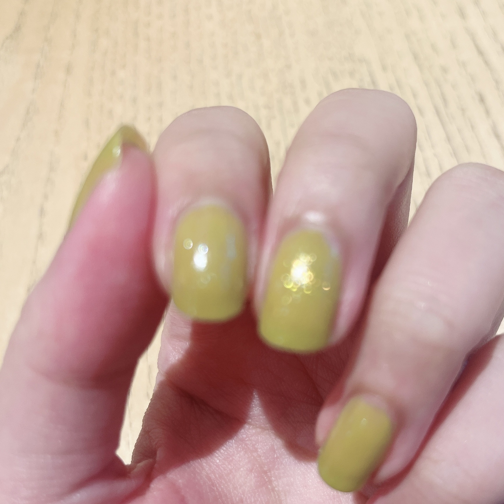 ネイルホリック ラメ トップコート/ネイルホリック/ネイルトップコートを使ったクチコミ（3枚目）