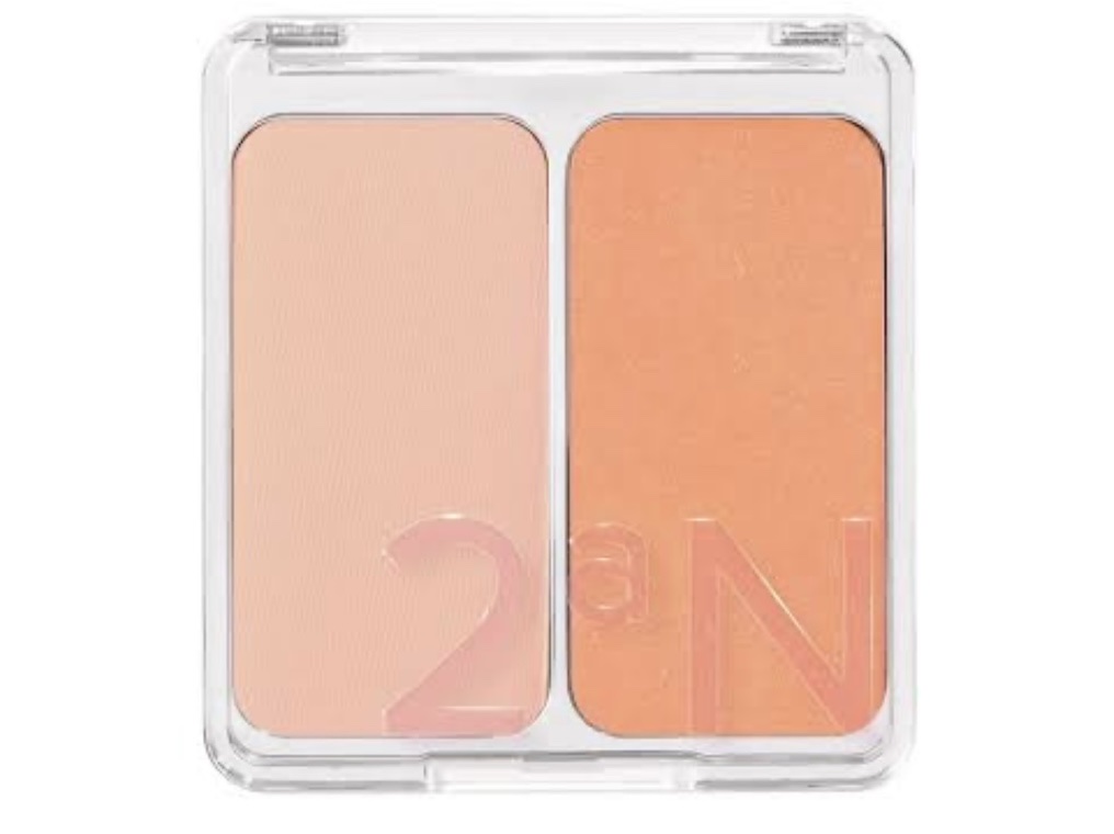 デュアルチーク 【新】12 オレンジフレア/2aN/パウダーチークを使ったクチコミ（1枚目）