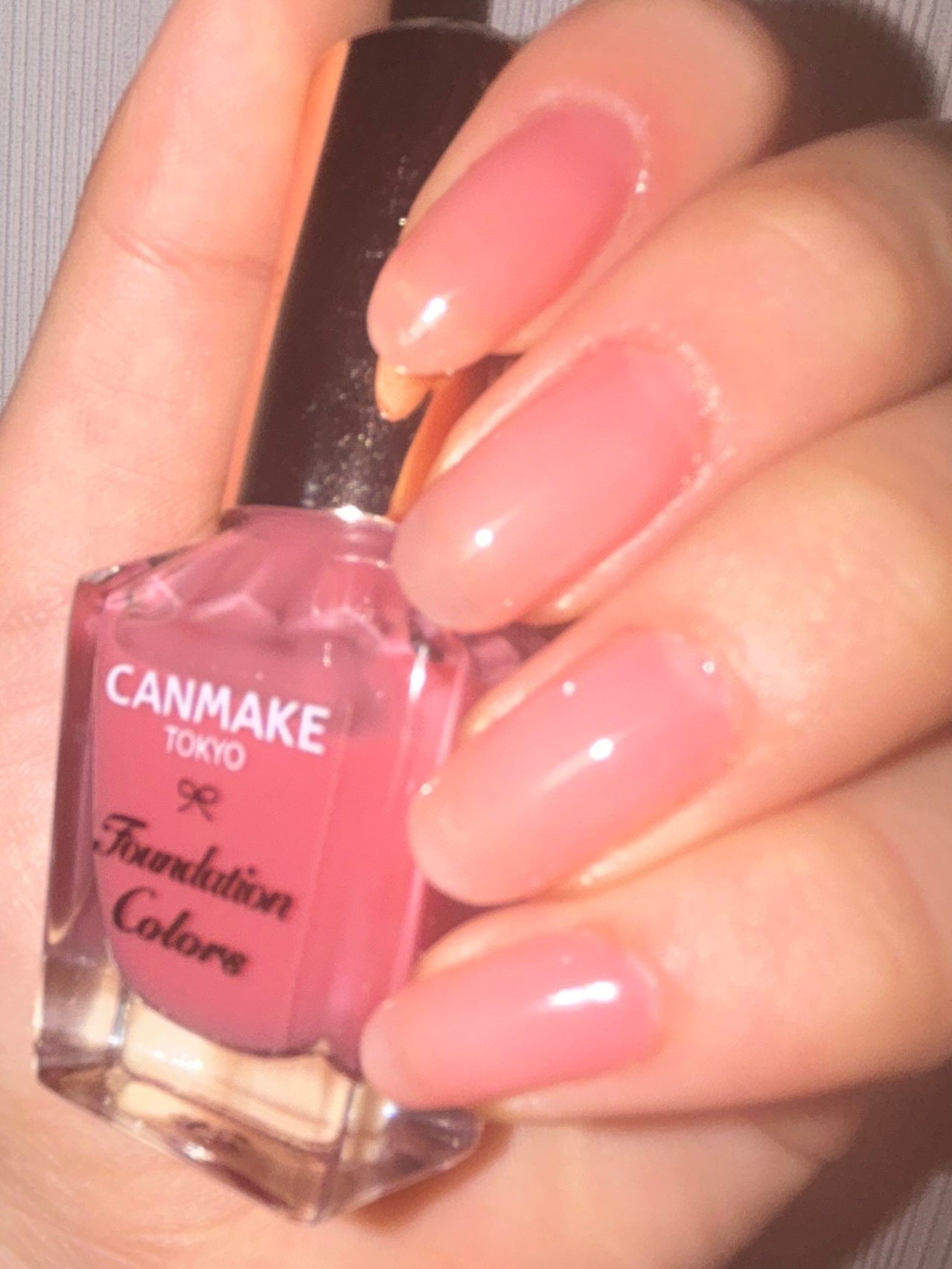 ファンデーションカラーズ/キャンメイク/マニキュアを使ったクチコミ(2枚目)