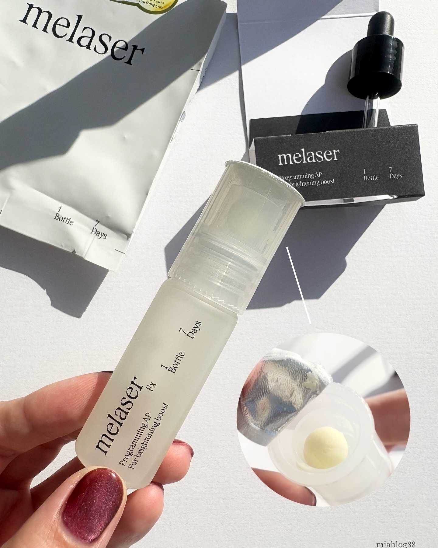 7DAYS メレーザー プログラミング AP/athé/美容液を使ったクチコミ（1枚目）