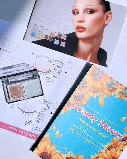 アディクション ザ シングル アイシャドウ スパークル/ADDICTION/単色アイシャドウを使ったクチコミ(4枚目)