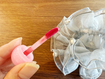 ジューシーデューイグロウティントミニ/dasique/リップティントを使ったクチコミ(2枚目)