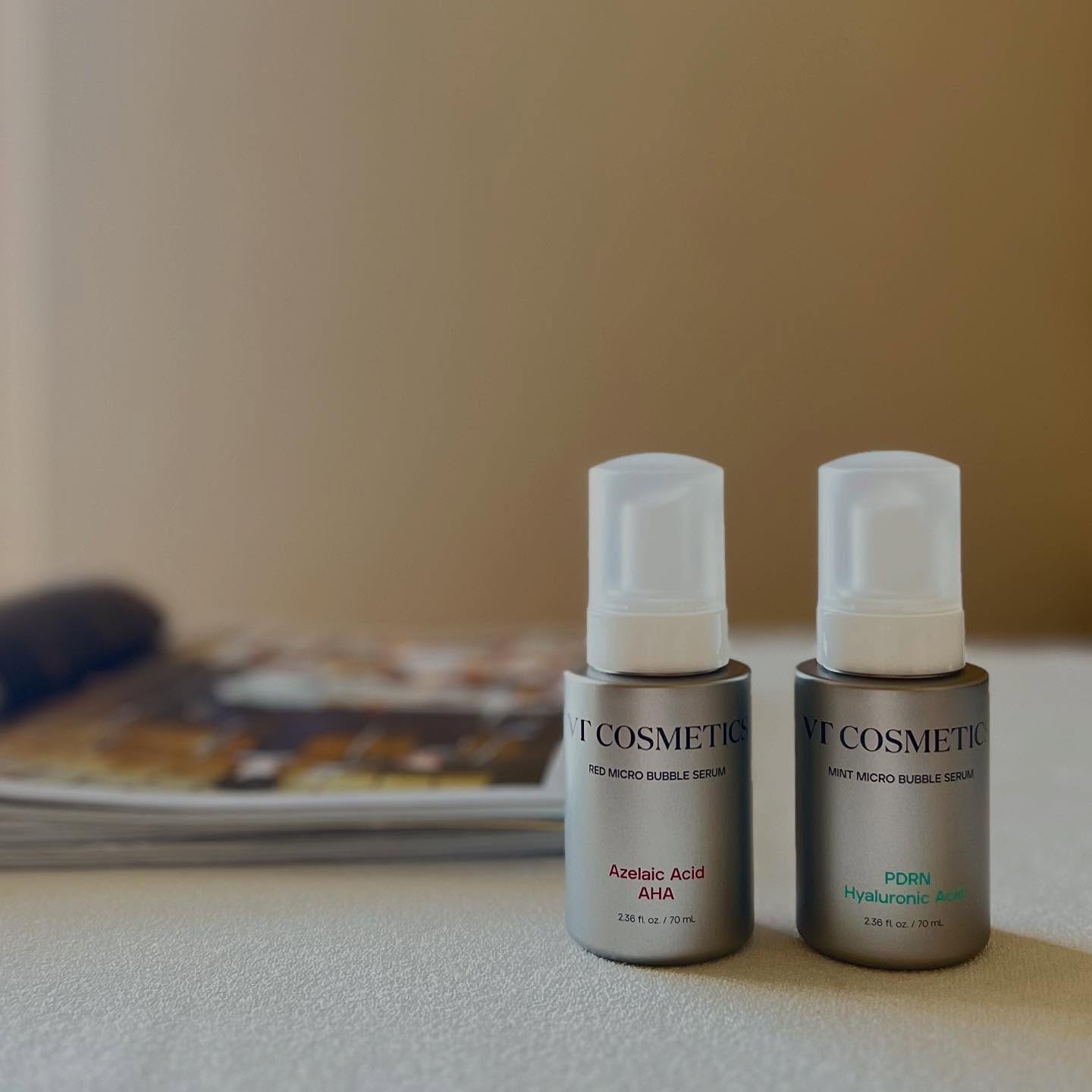 PDRN ヒアルロン酸 ミントマイクロバブルセラム/VT/美容液を使ったクチコミ（1枚目）