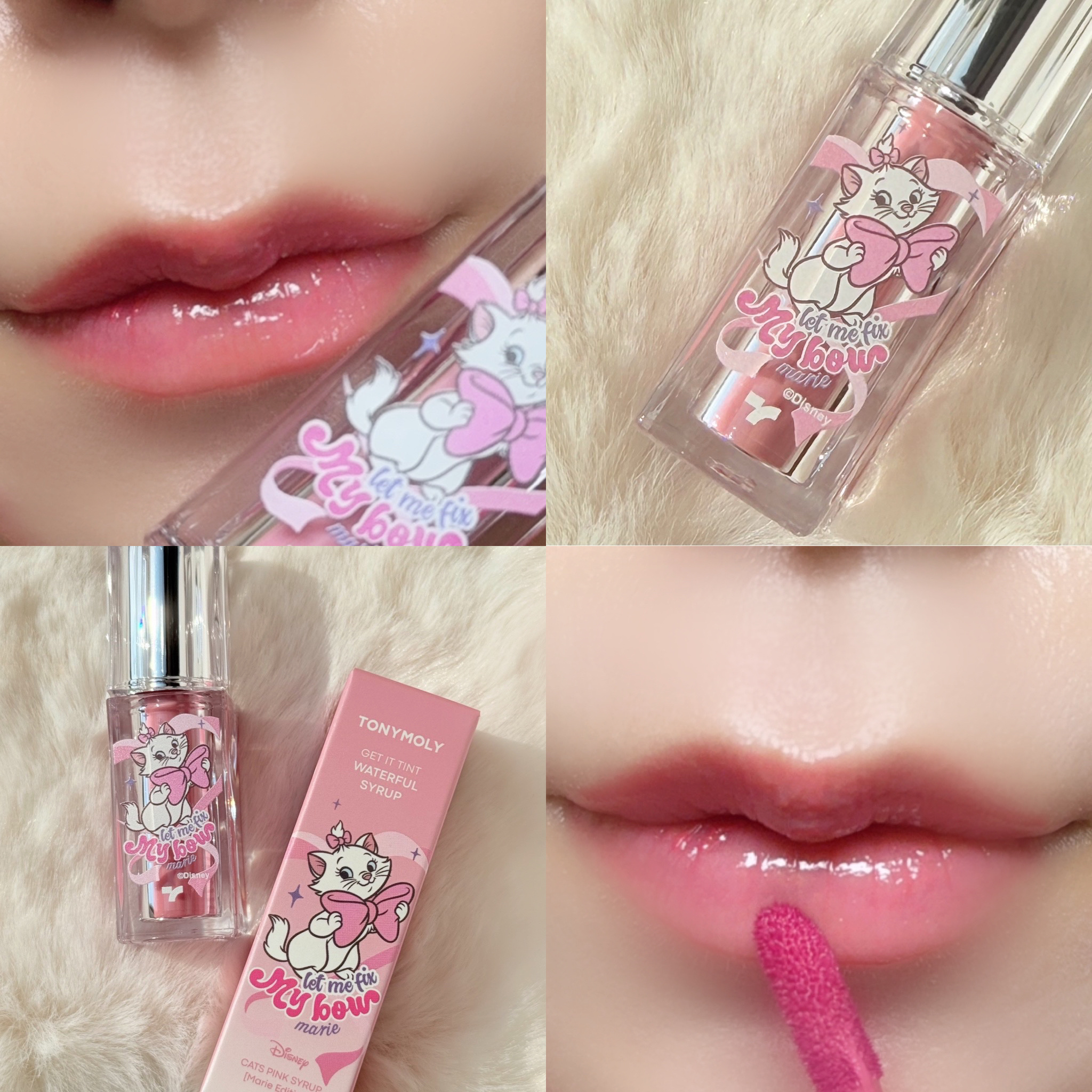 ゲットイットティント ウォータフルシロップ/TONYMOLY/リップティントを使ったクチコミ（3枚目）