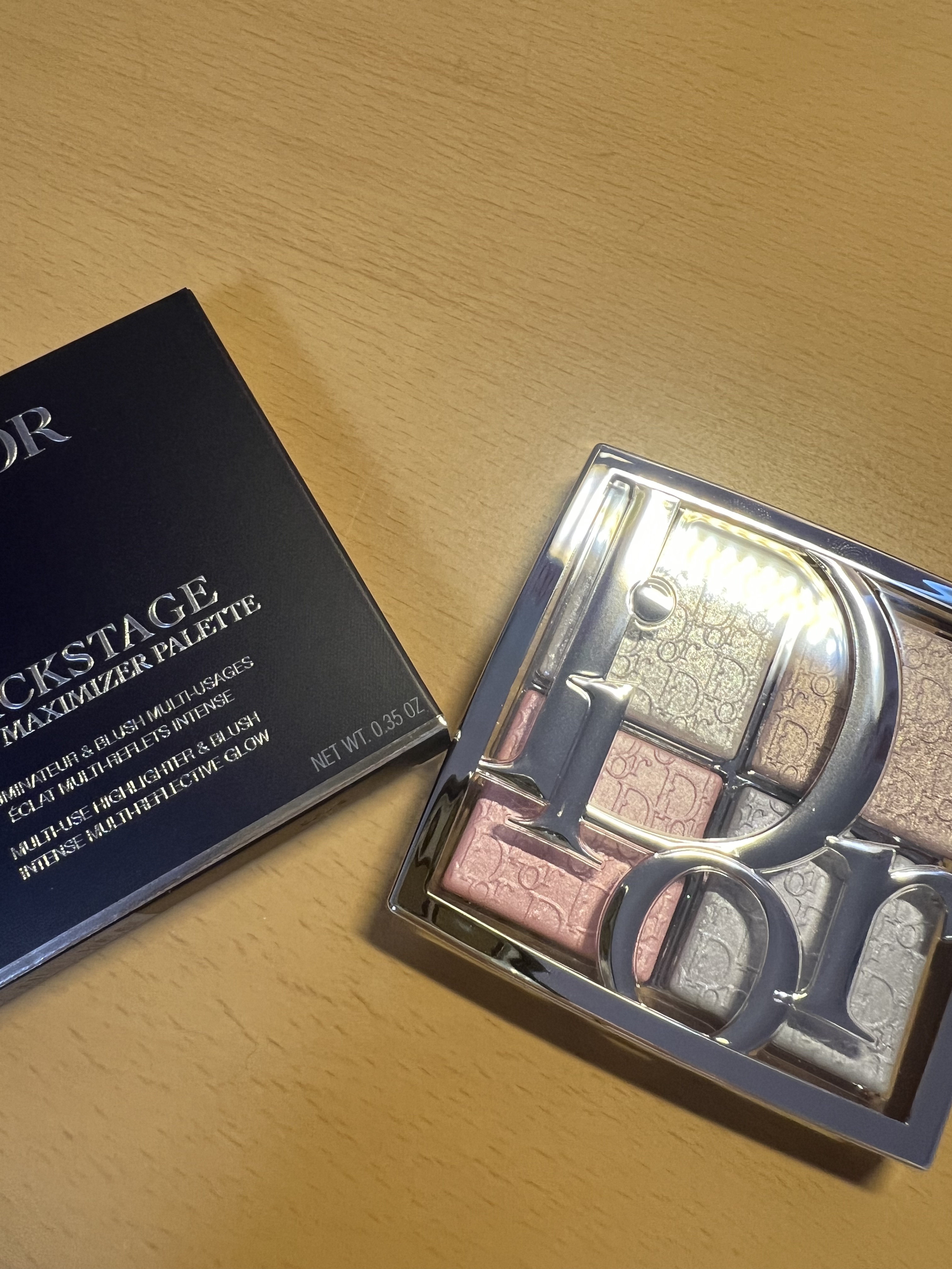 ディオール バックステージ フェイス グロウ パレット/Dior/ハイライトを使ったクチコミ（3枚目）