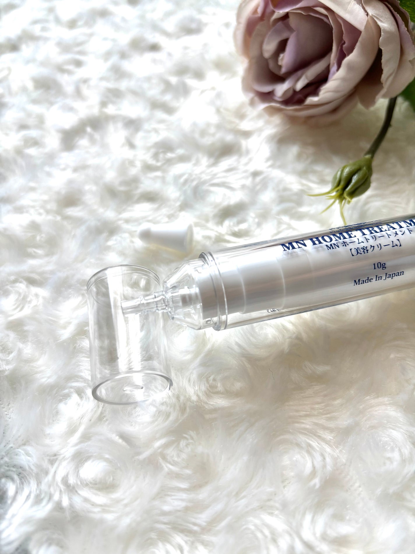 MN ホームトリートメント/白氷姫ハダピュア/フェイスクリームを使ったクチコミ(3枚目)