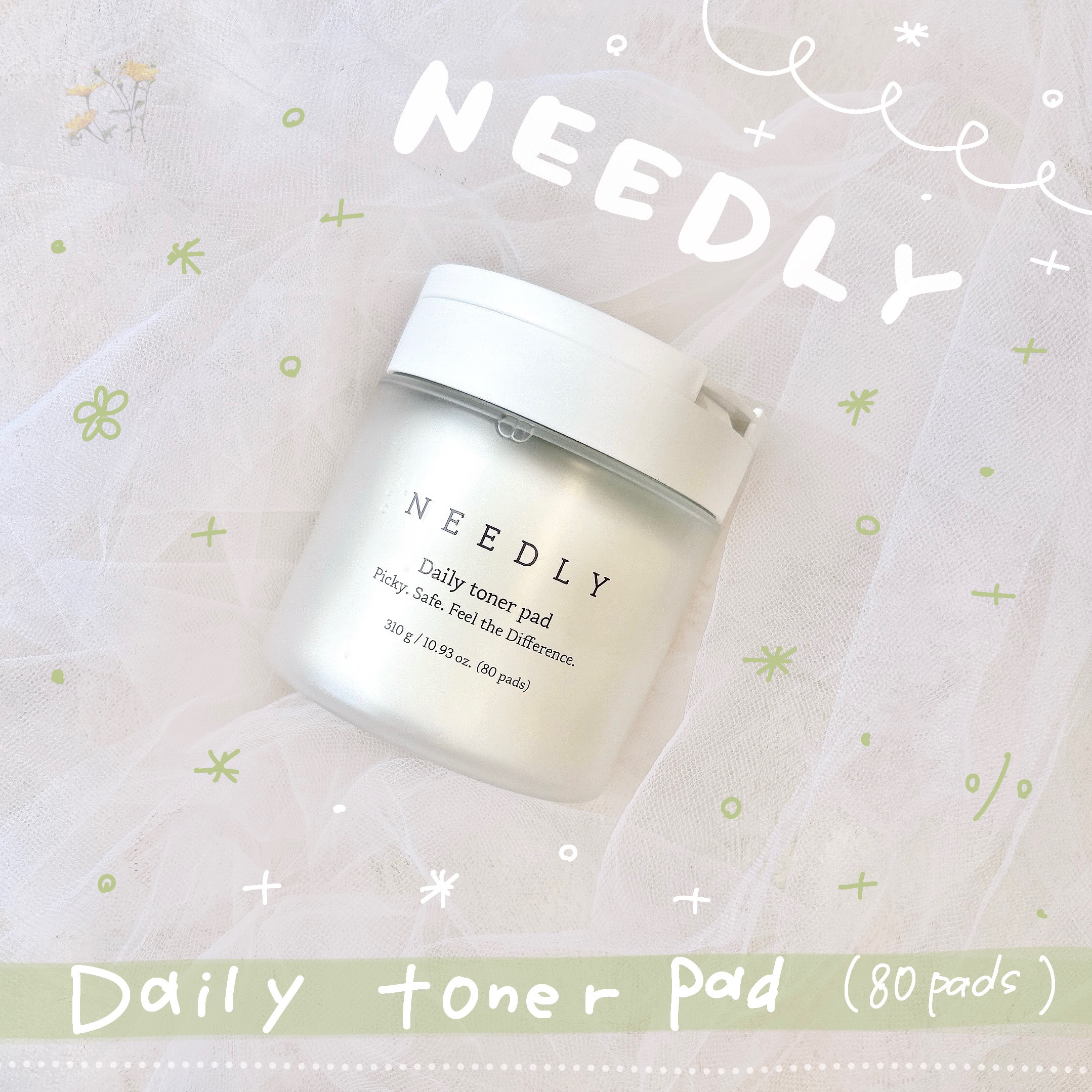 デイリートナーパッド/NEEDLY/トナーパッドを使ったクチコミ（1枚目）