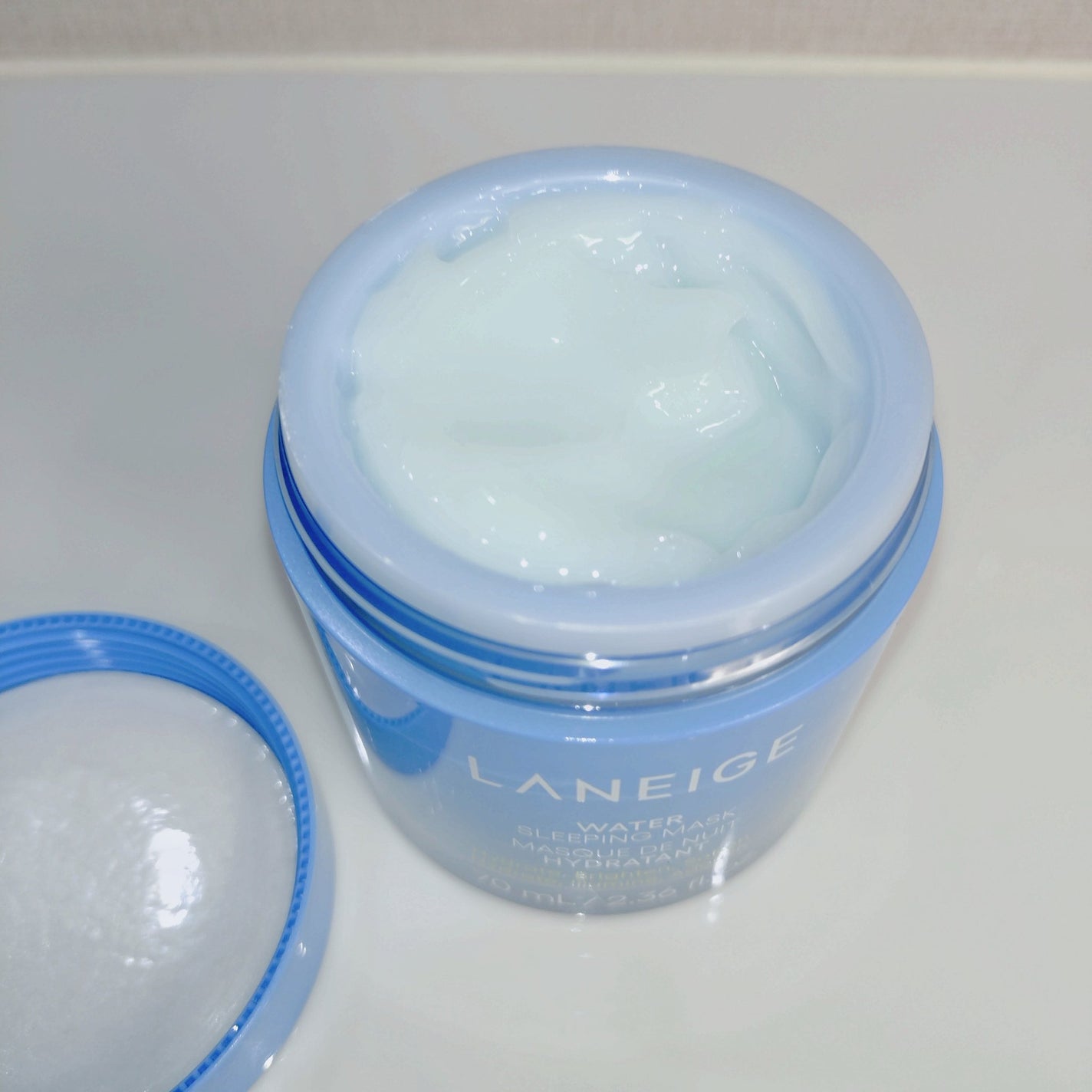 ウォータースリーピングマスク N/LANEIGE/フェイスクリームを使ったクチコミ(2枚目)