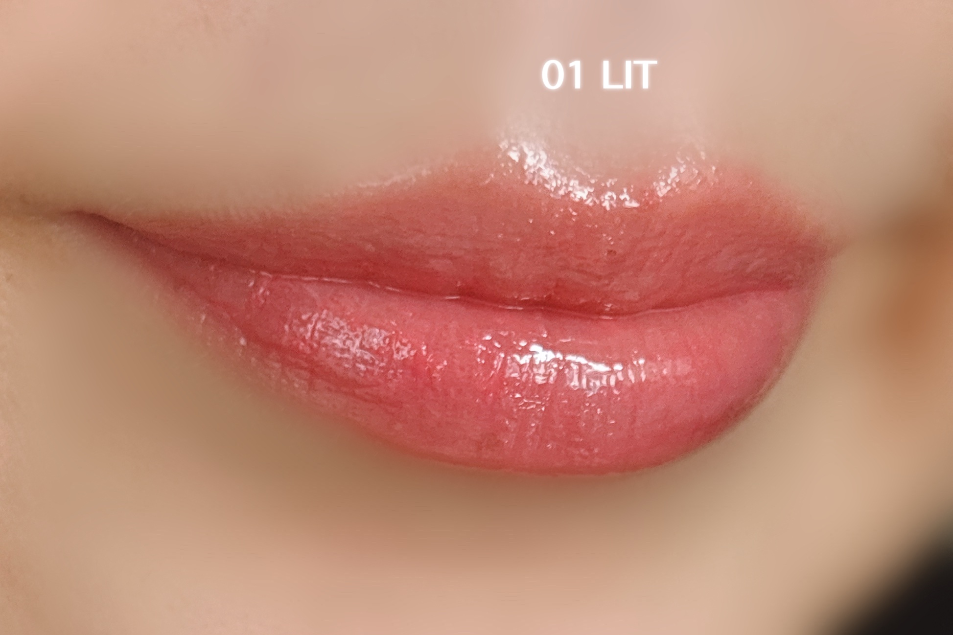 MELTING FIT SHINE BALM/Lummir/口紅を使ったクチコミ（3枚目）