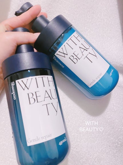 ジェントルリペア モイストシャンプー/トリートメント/WITH BEAUTY/市販シャンプーを使ったクチコミ(1枚目)