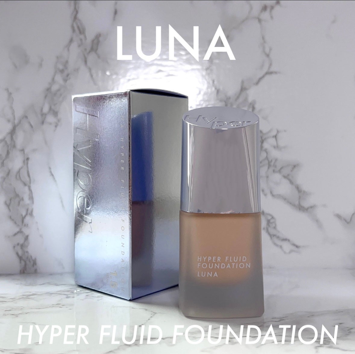 ハイパーフルイドファンデーション/LUNA/リキッドファンデーションを使ったクチコミ(1枚目)