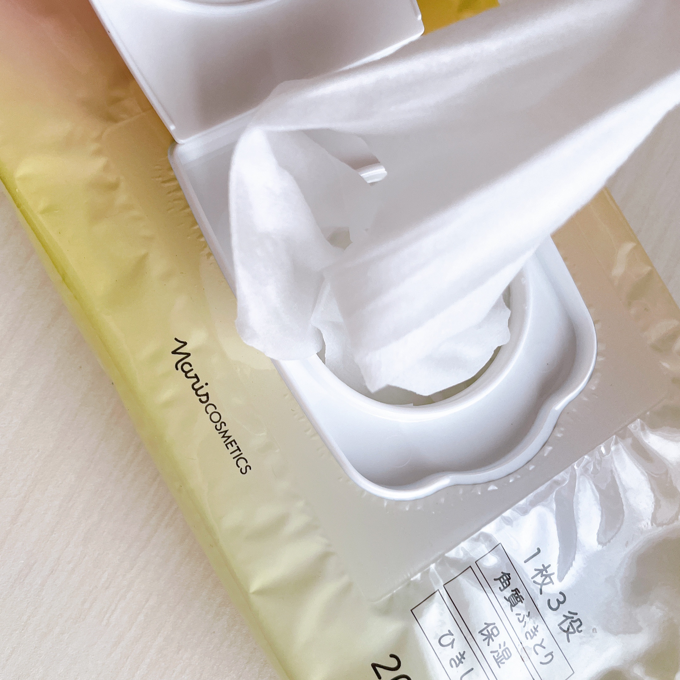 ルクエ　ふきとり保湿マスク　N/ナリス化粧品/シートマスク・パックを使ったクチコミ（3枚目）