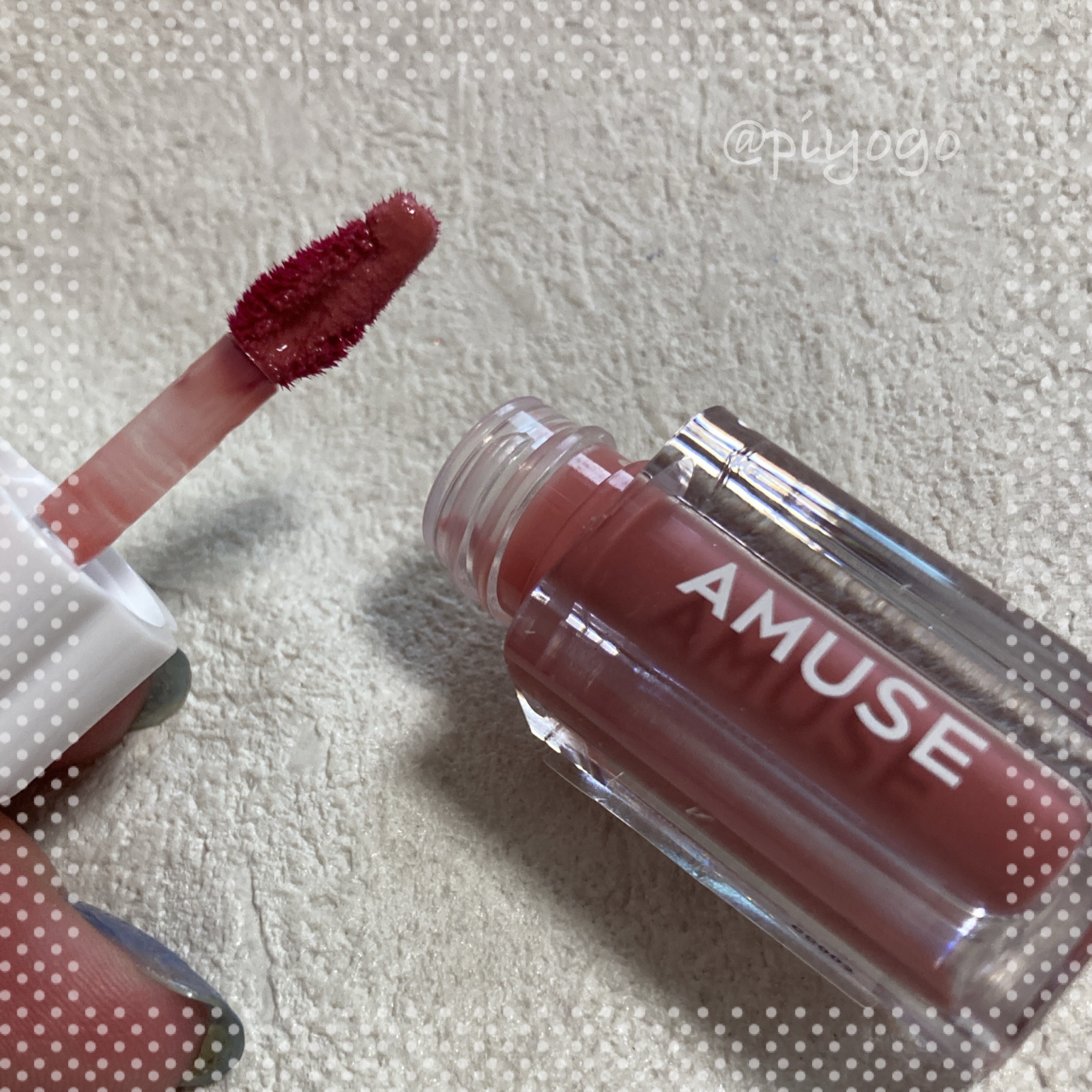 デューティント/AMUSE/リップティントを使ったクチコミ（2枚目）