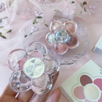 フローラアイパレット/AMUSE/アイシャドウを使ったクチコミ(3枚目)