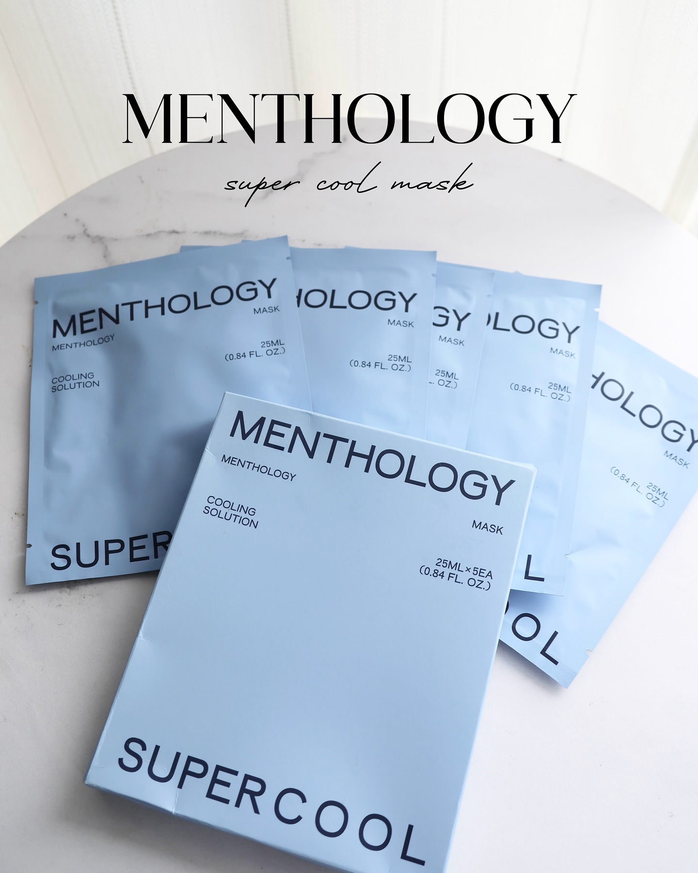 MENTHOLOGY クーリングマスクパック/menthology/シートマスク・パックを使ったクチコミ（1枚目）