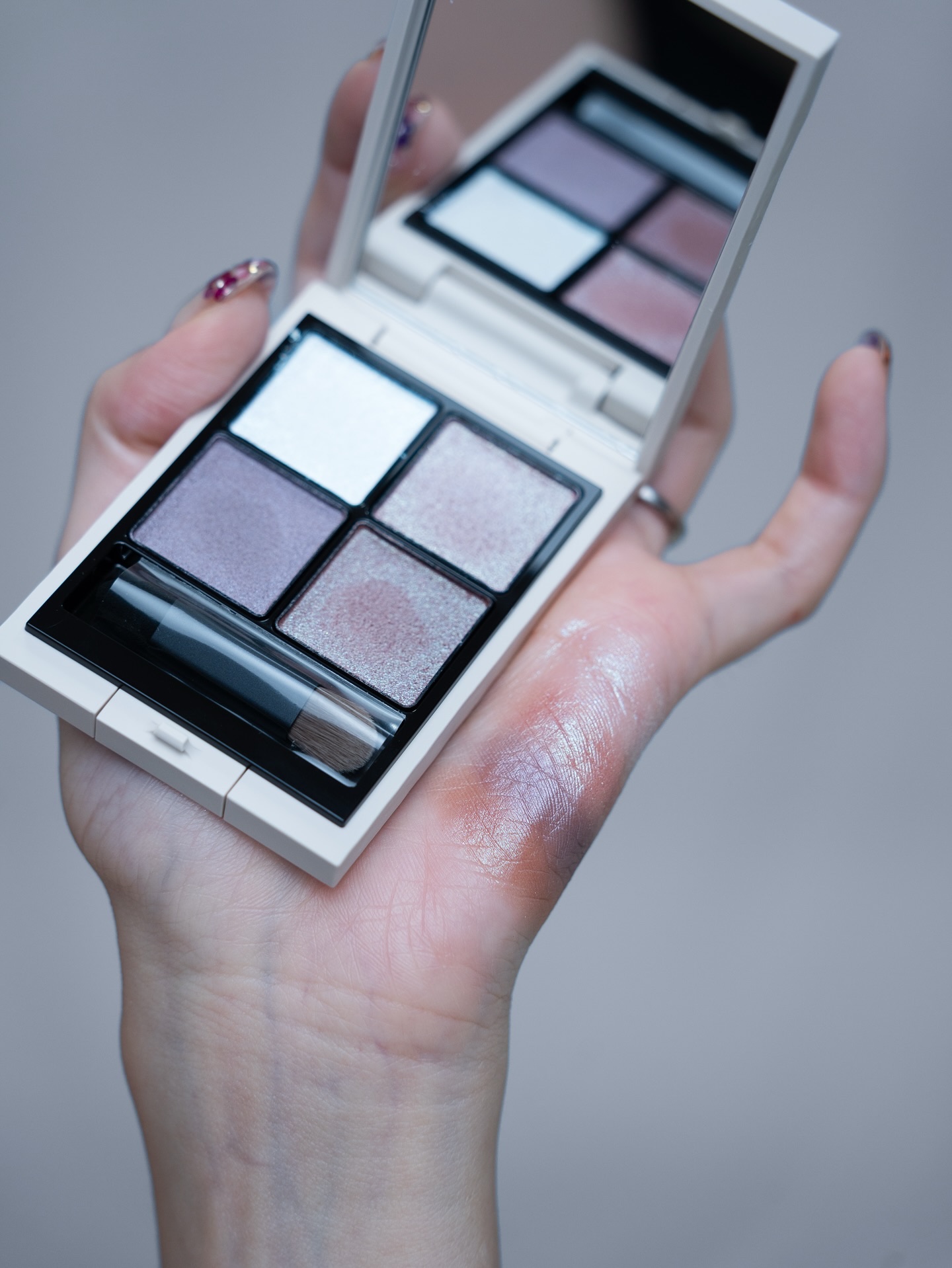 RMK シンクロマティック アイシャドウパレット/RMK/アイシャドウパレットを使ったクチコミ（2枚目）
