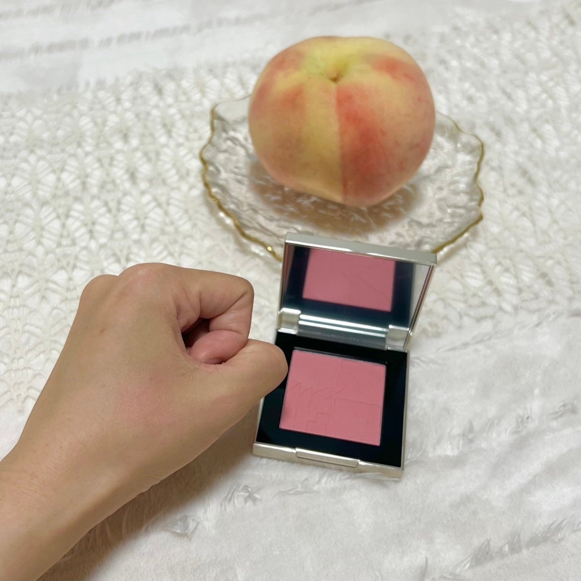 オールオーバーフェイスブラッシュ/TWO SLASH FOUR/パウダーチークを使ったクチコミ(3枚目)