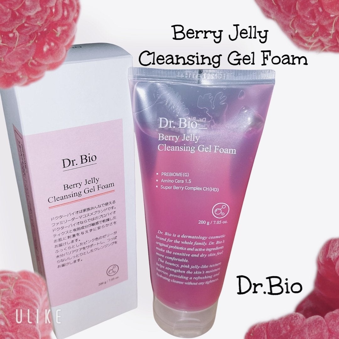 ベリーゼリークレンジングジェルフォーム/Dr.Bio/クレンジングジェルを使ったクチコミ(1枚目)