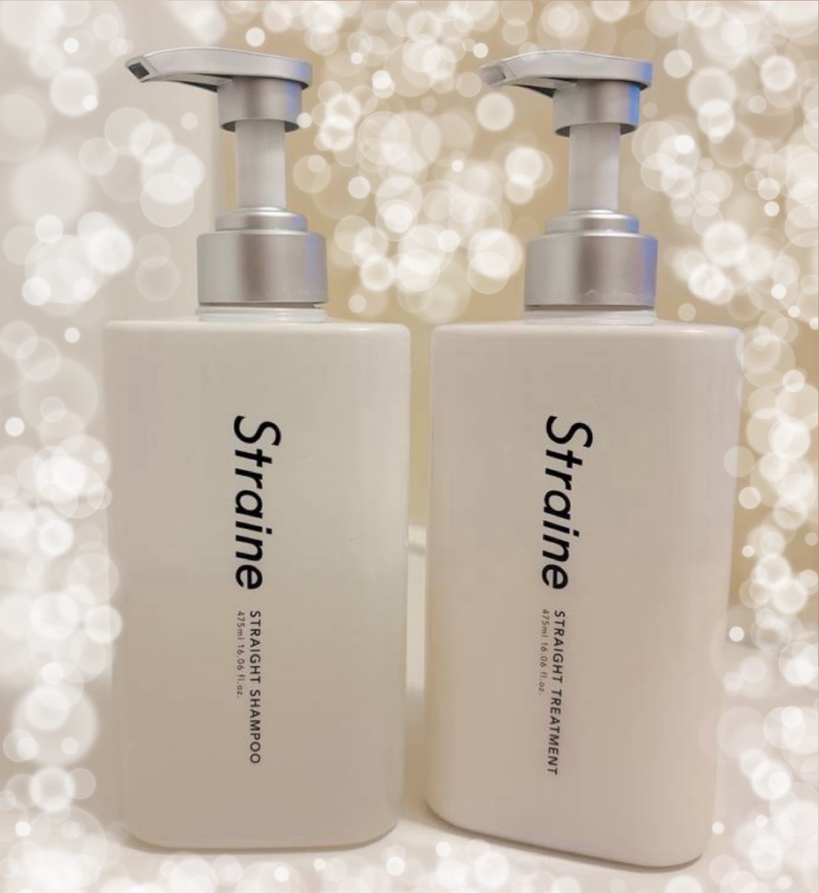 ストレートシャンプー/ストレートトリートメント ホワイトブロッサムの香り/Straine/市販シャンプーを使ったクチコミ（1枚目）