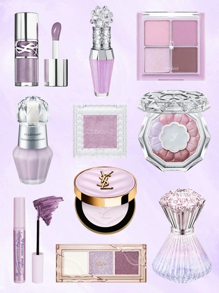 YVES SAINT LAURENT BEAUTE YSL メイクミーブラッシュ パウダーのクチコミ「“唯一無二の透明感がゲットできるラベンダーコスメ”を集めてみました💜🪻
どれもパケ可愛い.....」(1枚目)