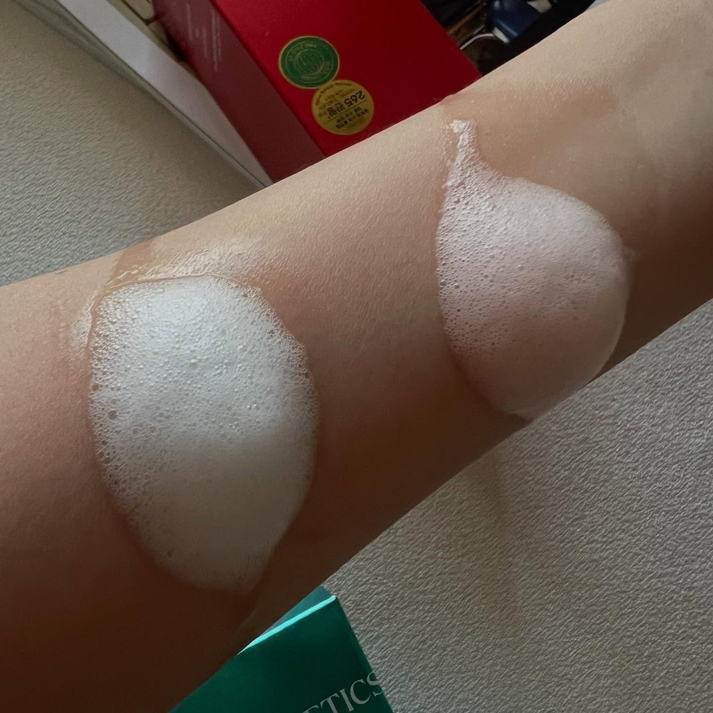 PDRN ヒアルロン酸 ミントマイクロバブルセラム/VT/美容液を使ったクチコミ(3枚目)