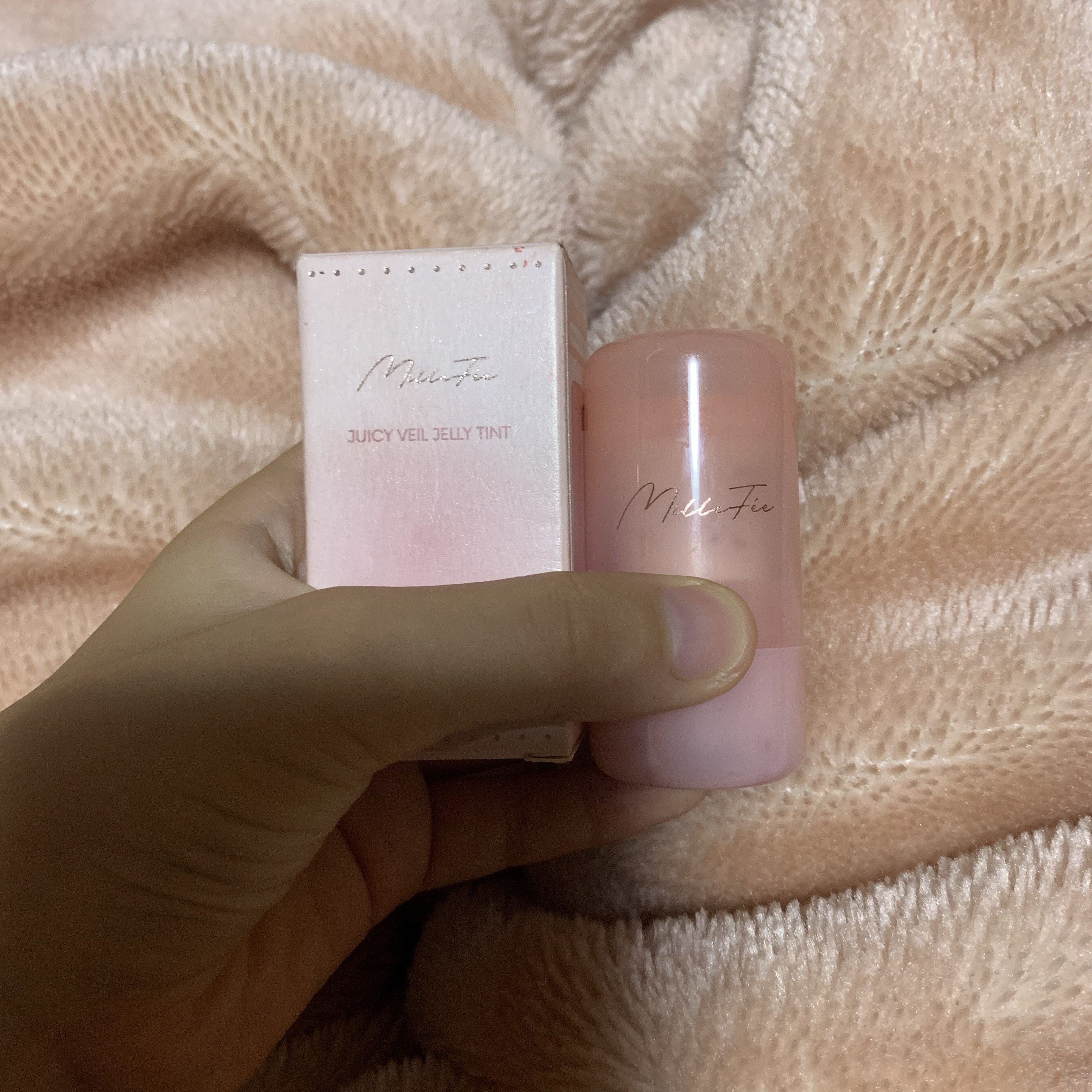ジューシーヴェールジェリーティント/MilleFée/リップティントを使ったクチコミ（2枚目）