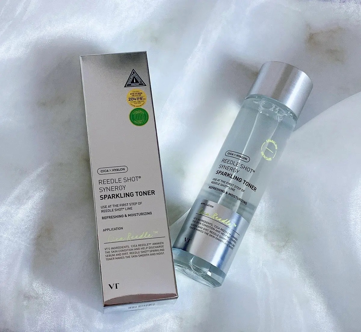 リードルショットシナジースパークリングトナー/VT/化粧水を使ったクチコミ（2枚目）