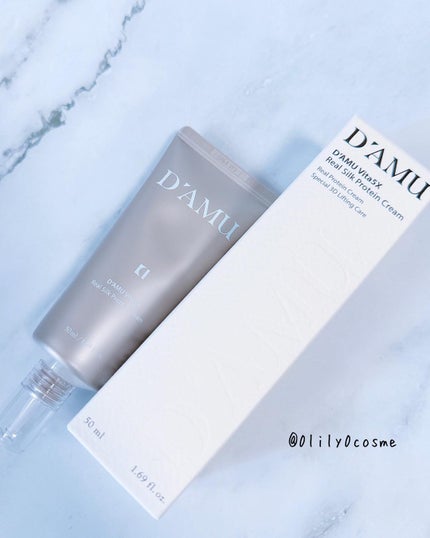 3Dリフティングリアルタンパク質クリーム/D'amu/フェイスクリームを使ったクチコミ(7枚目)