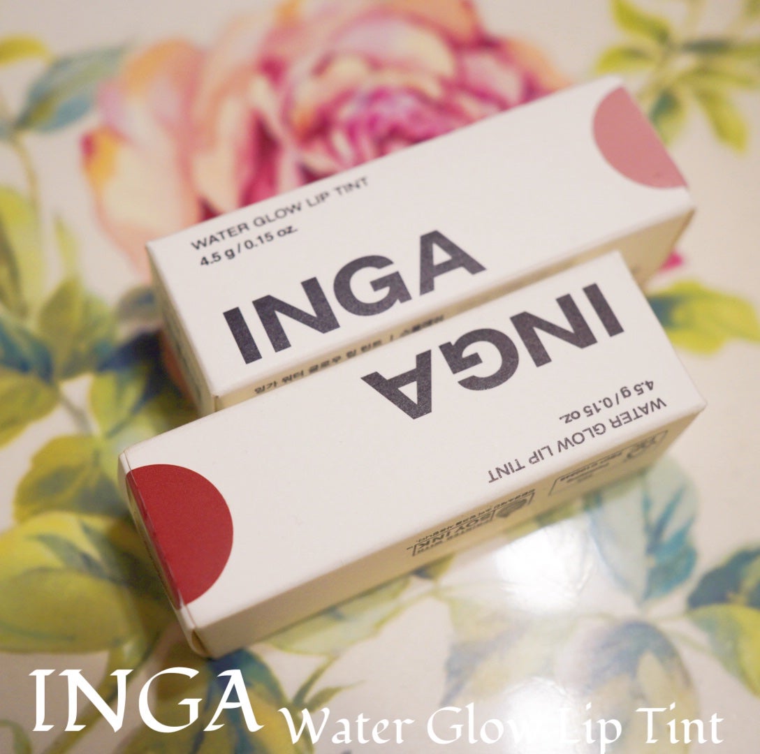 ウォーターグローリップティント/INGA/リップティントを使ったクチコミ(2枚目)