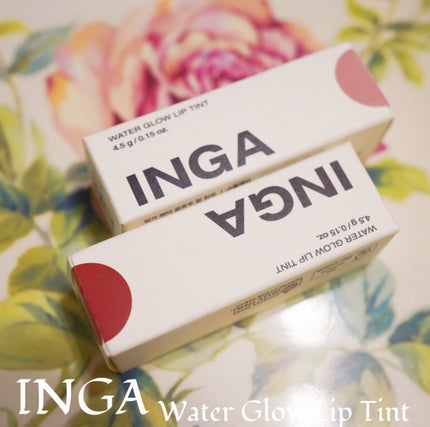 ウォーターグローリップティント/INGA/リップティントを使ったクチコミ(2枚目)